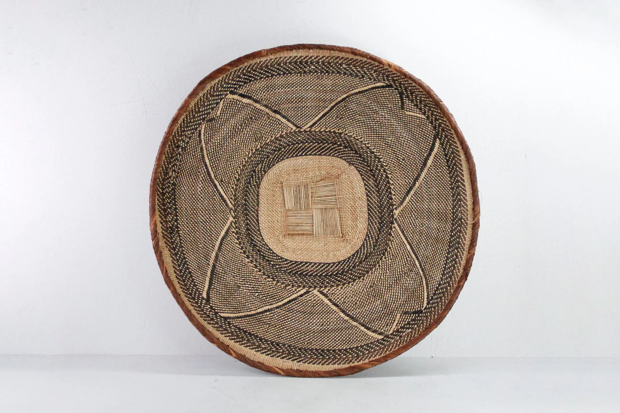 Tonga Basket Vintage XL| Hand Woven African Wall Decor  Debra Hall Lifestyle