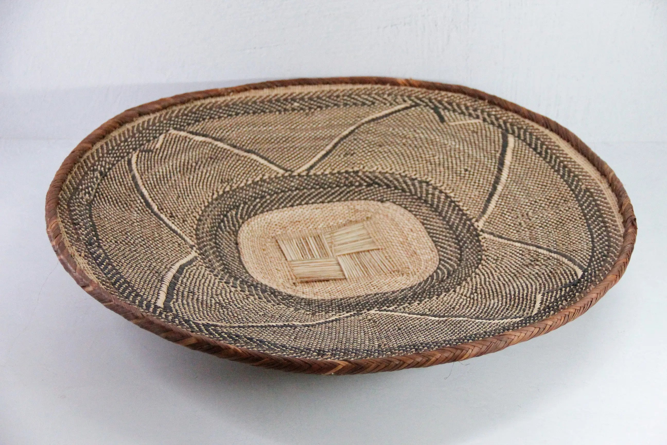 Tonga Basket Vintage XL| Hand Woven African Wall Decor  Debra Hall Lifestyle