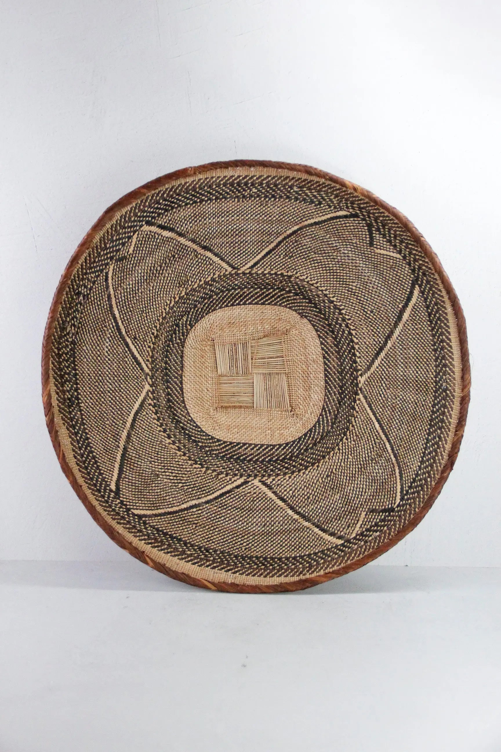Tonga Basket Vintage XL| Hand Woven African Wall Decor  Debra Hall Lifestyle