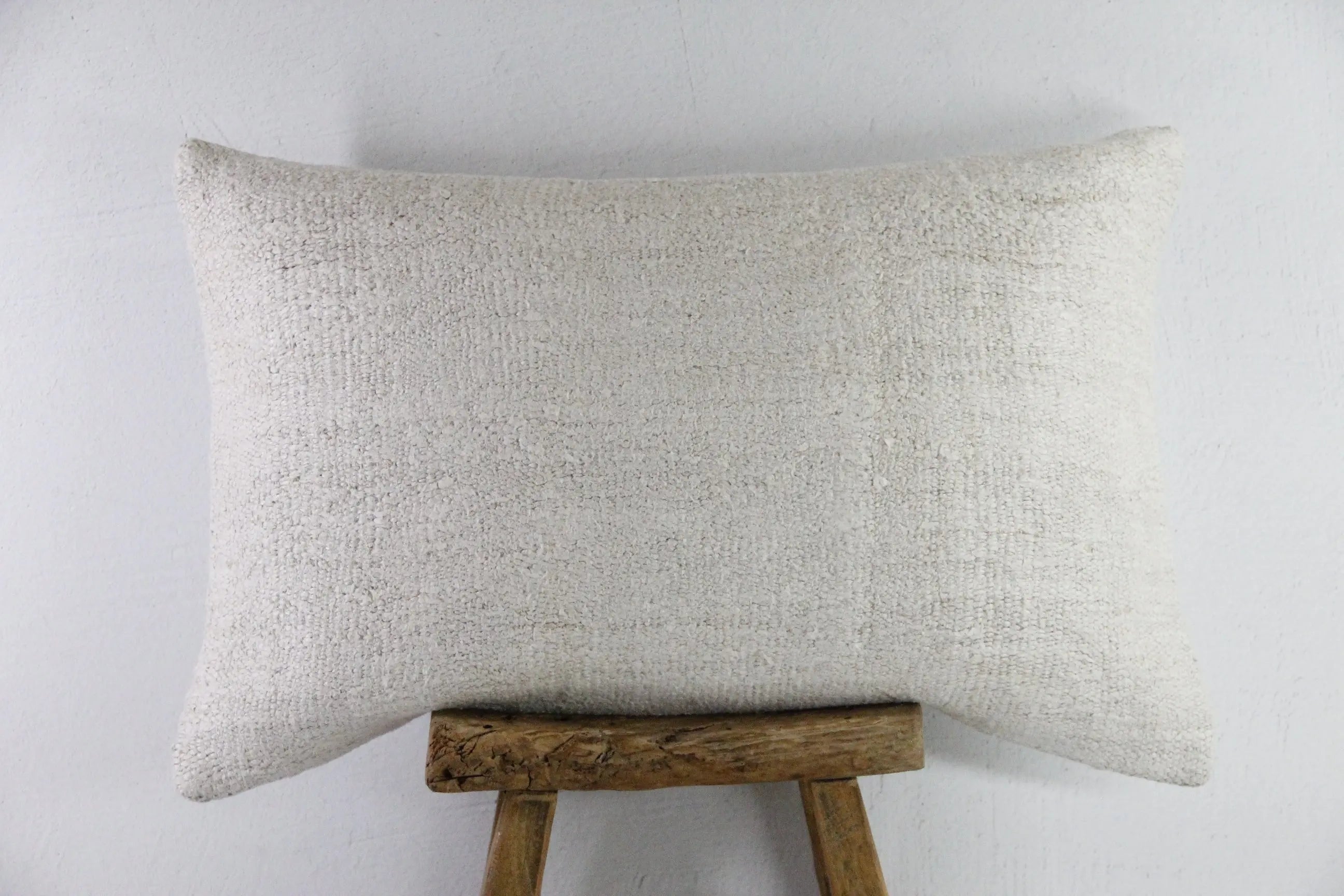 Turkish Kilim Pillow | Vintage Hemp Custom Pillow Cover  Debra Hall Lifestyle