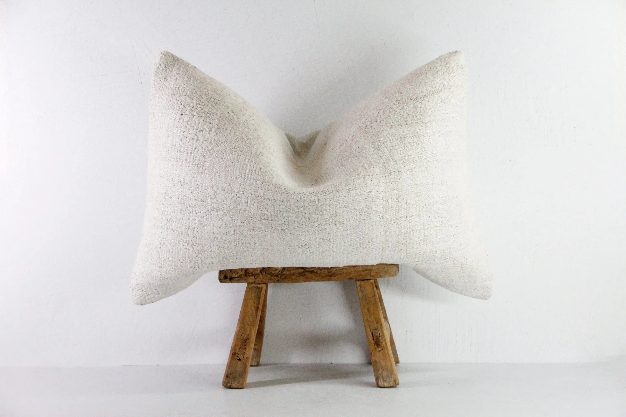 Turkish Kilim Pillow | Vintage Hemp Custom Pillow Cover  Debra Hall Lifestyle