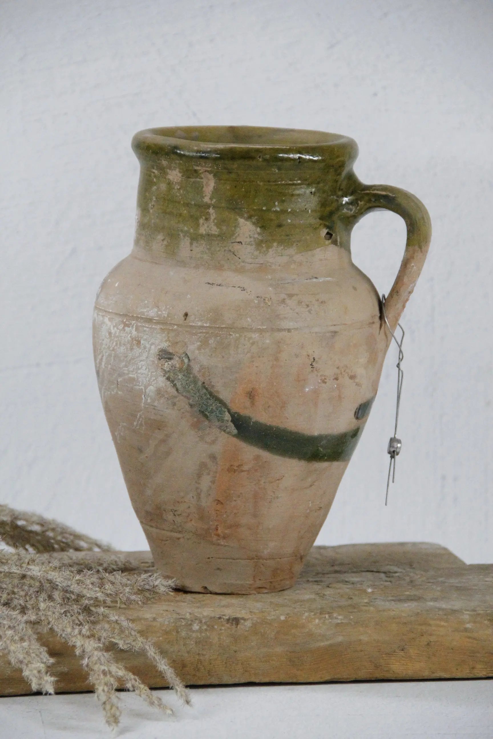 Turkish Olive Jar | Found Vessel European Storage 10.5"  Debra Hall Lifestyle