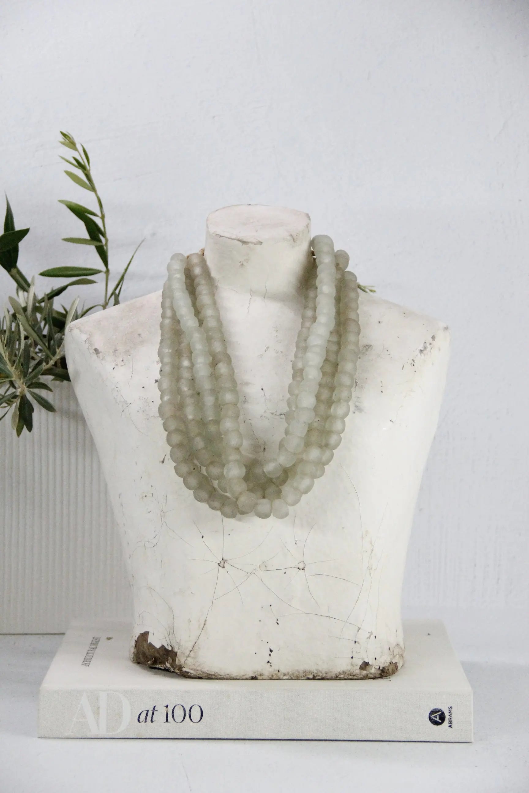 Vintage African Trade Beads | Glass-Clear Light  Debra Hall Lifestyle
