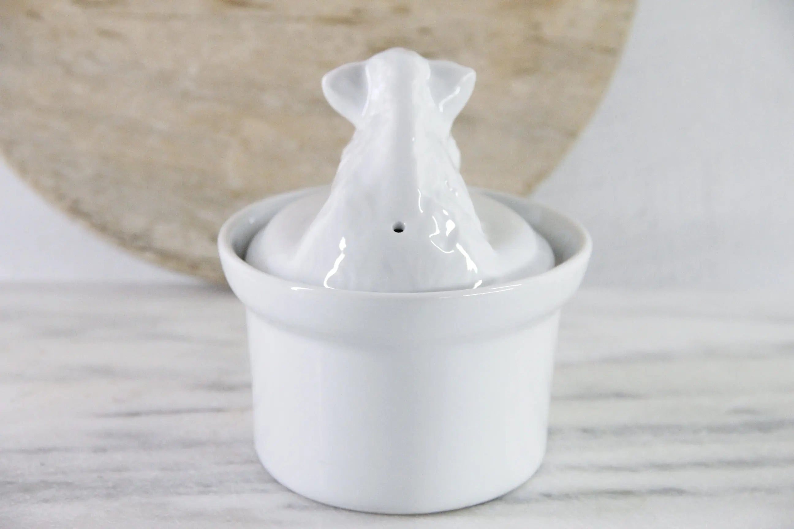 Vintage Apilco French Porcelain Boar Head Terrine