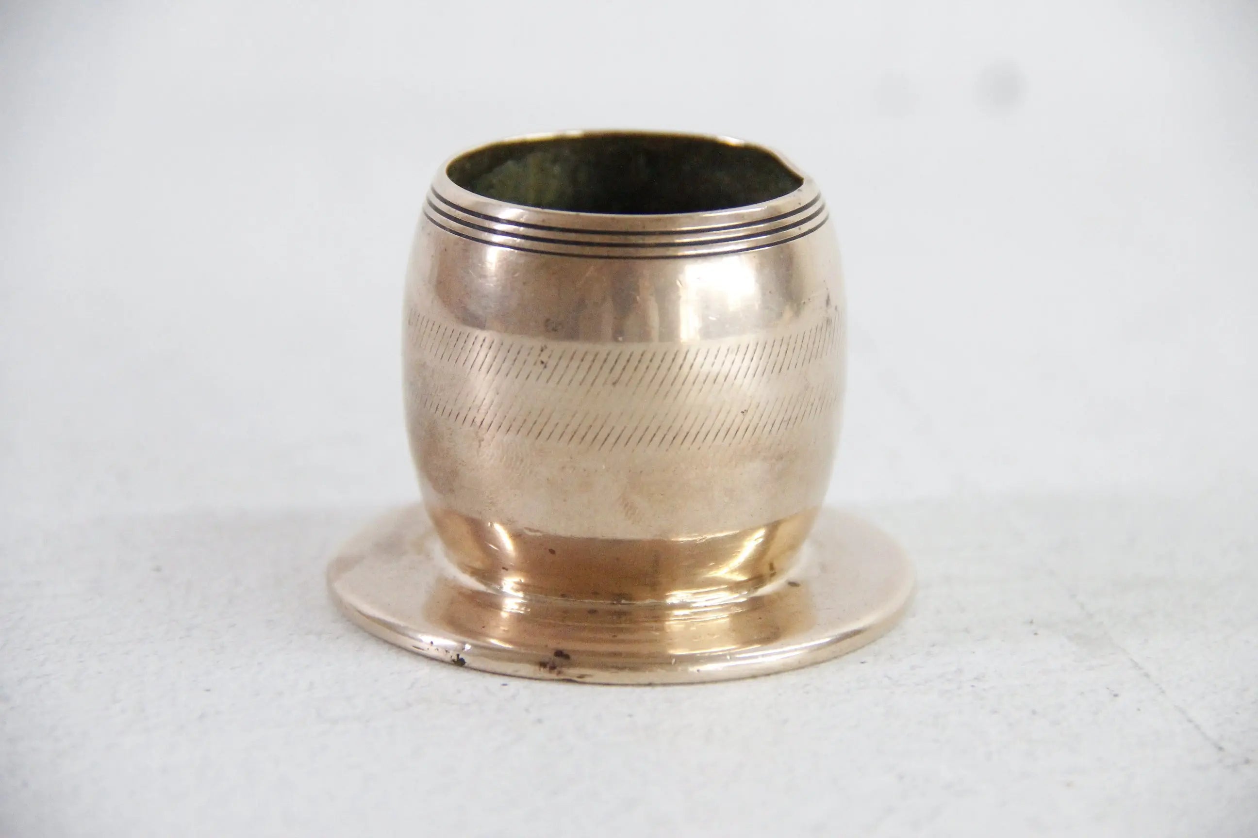 Vintage Brass Match Holder | Tramp Art Solid Brass  Debra Hall Lifestyle