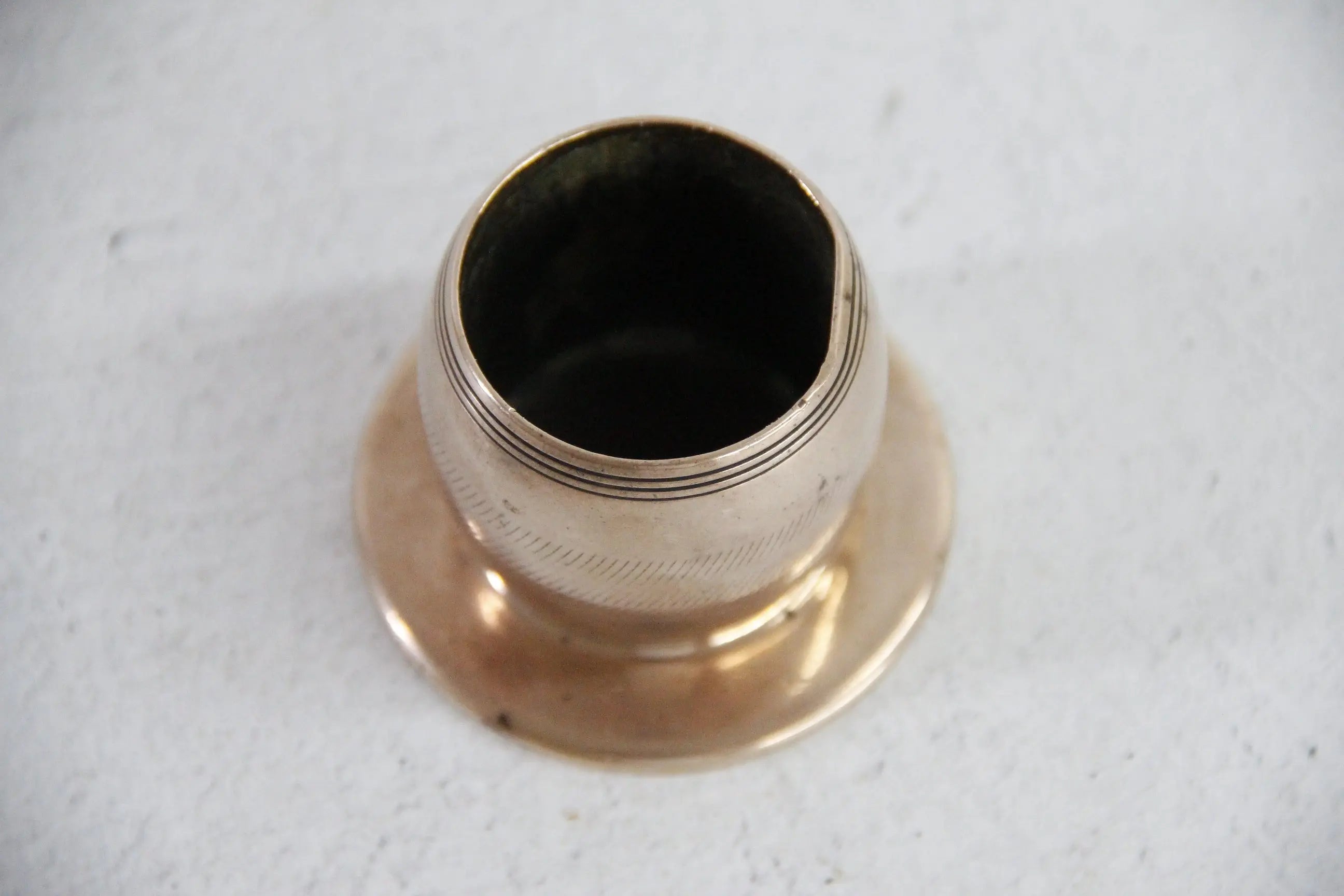 Vintage Brass Match Holder | Tramp Art Solid Brass  Debra Hall Lifestyle