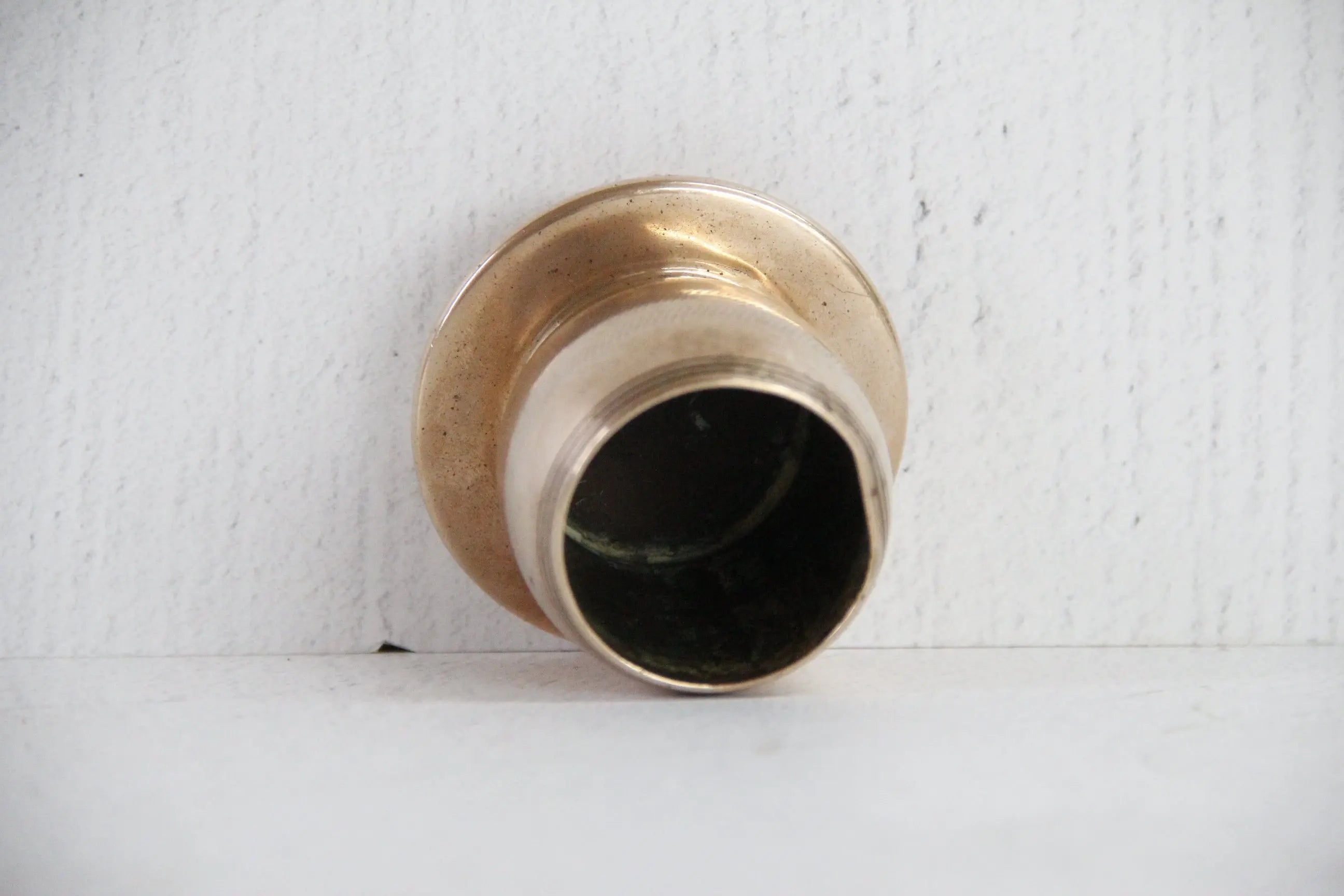 Vintage Brass Match Holder | Tramp Art Solid Brass  Debra Hall Lifestyle