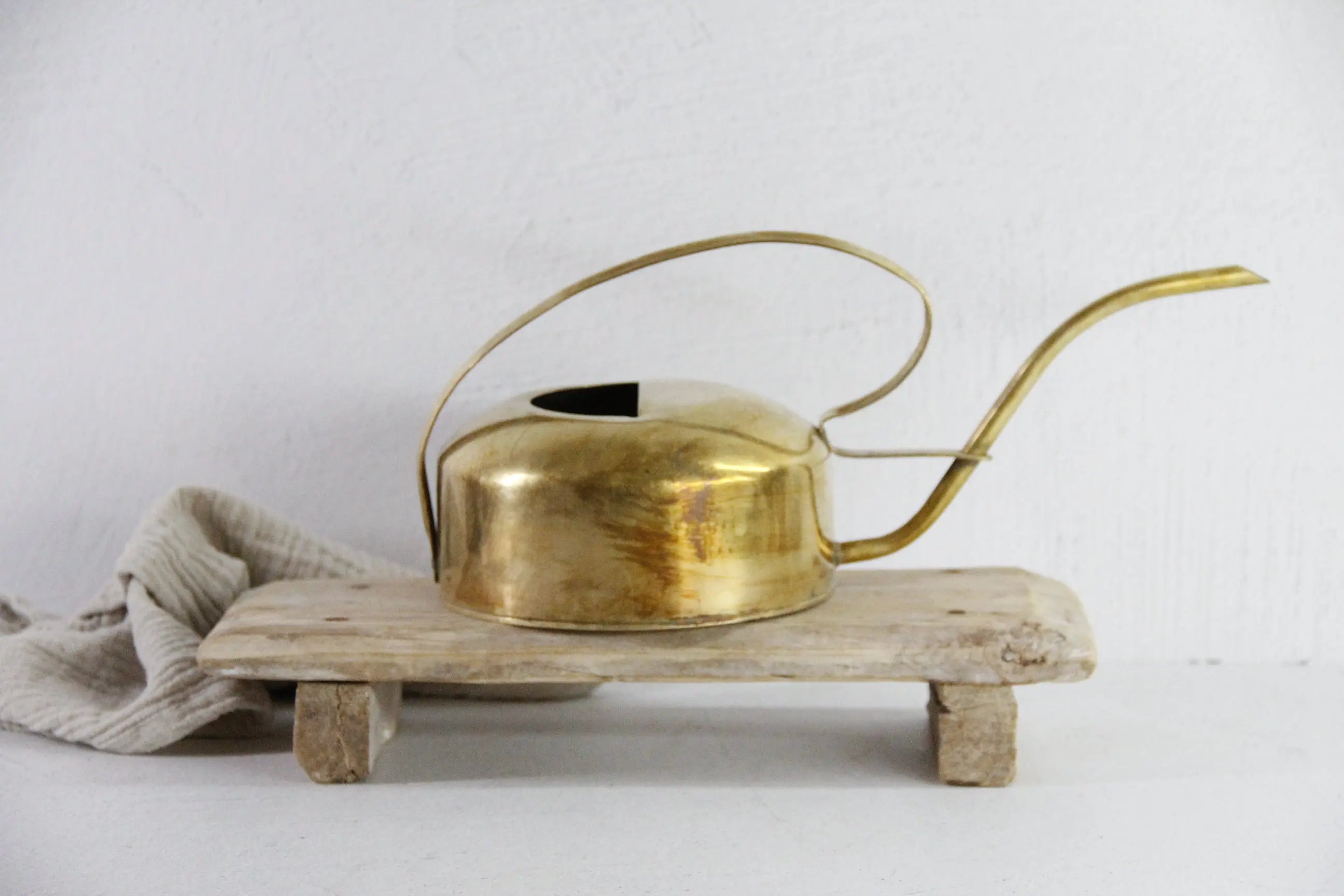 Vintage Brass Watering Can From England | Mid 1900s  Debra Hall Lifestyle