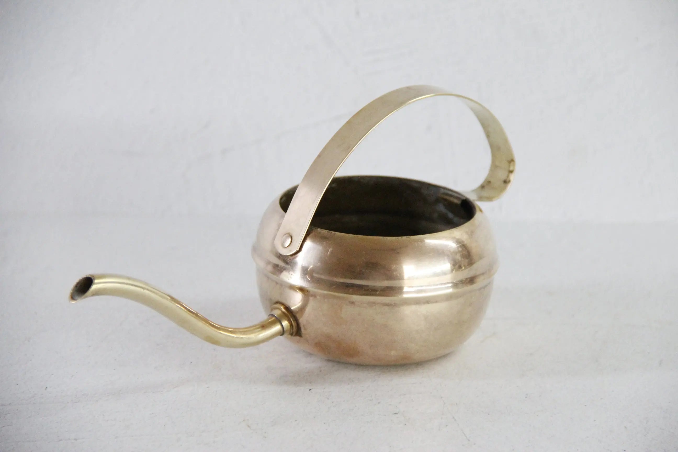 Vintage Brass Watering Can | Petite With Spout  Debra Hall Lifestyle
