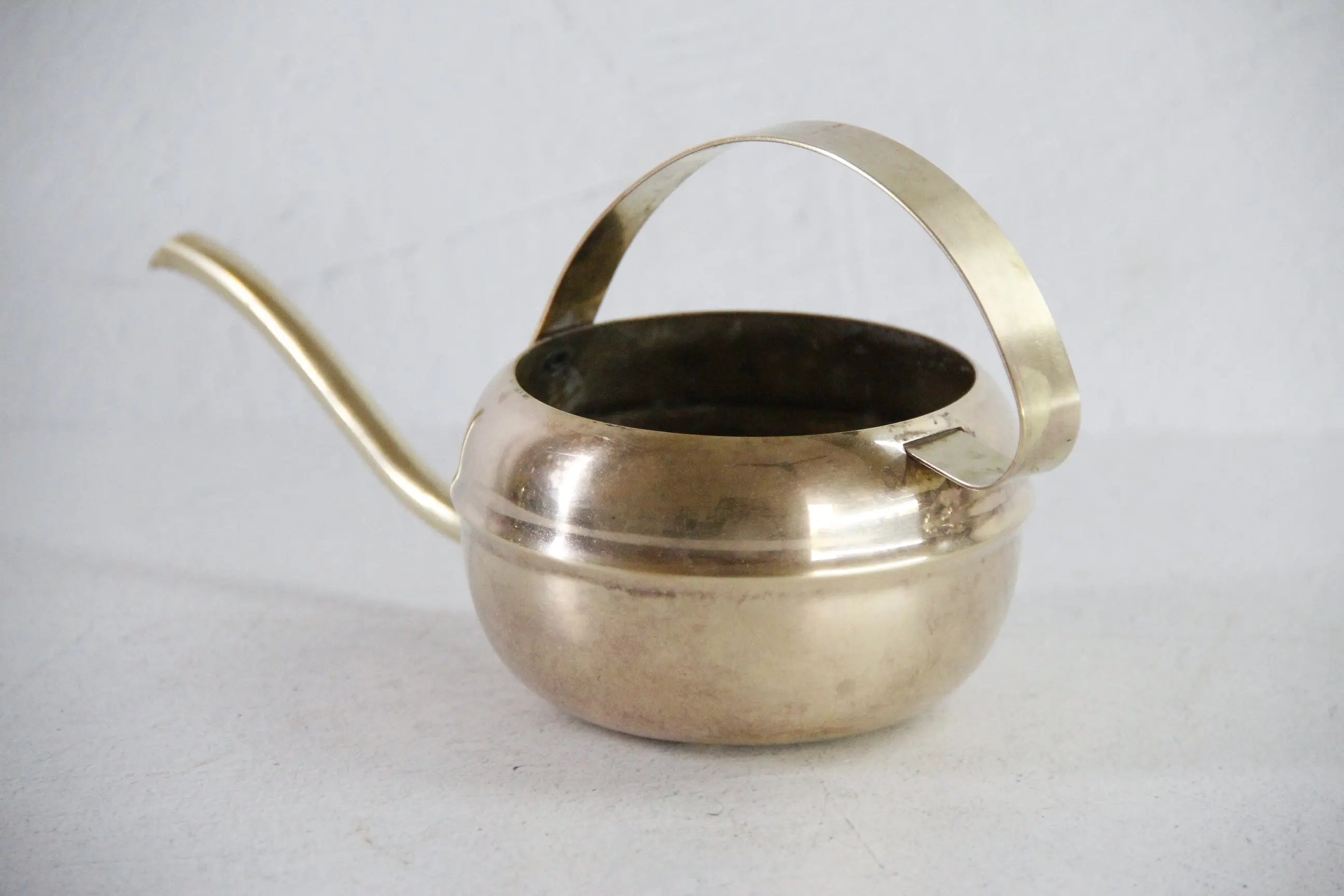 Vintage Brass Watering Can | Petite With Spout  Debra Hall Lifestyle