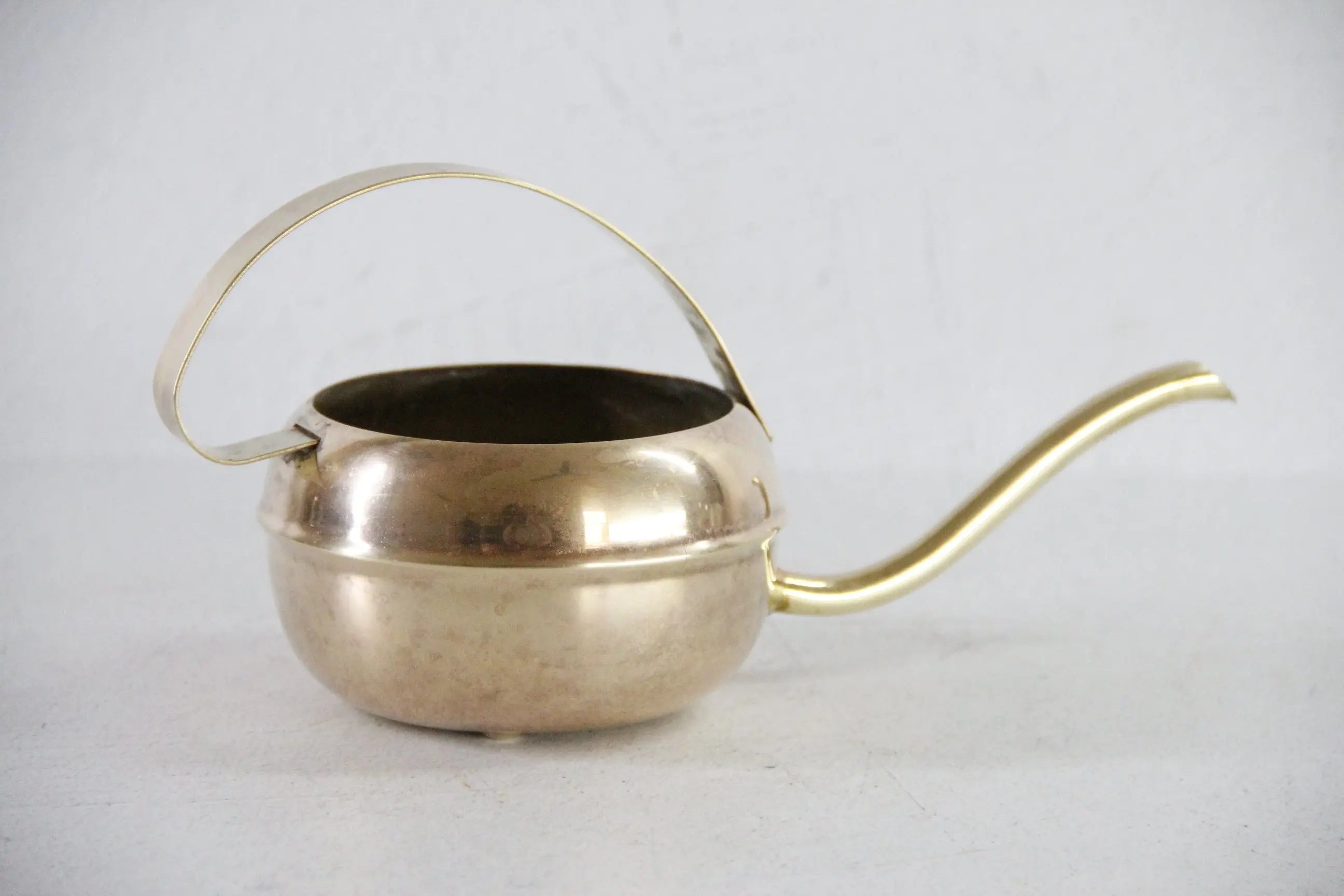 Vintage Brass Watering Can | Petite With Spout  Debra Hall Lifestyle