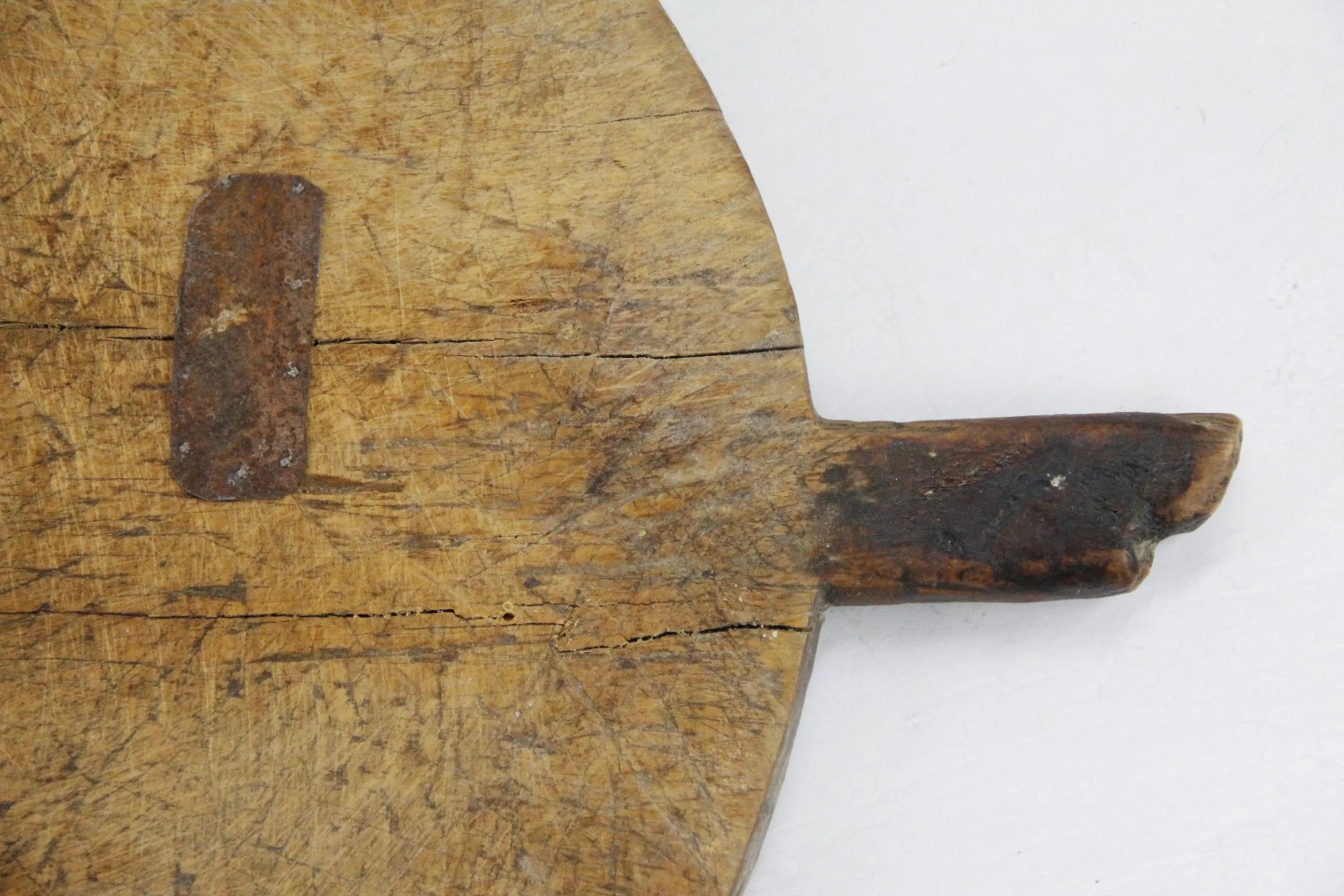 Vintage Bread Board | European Round Cutting Board  Debra Hall Lifestyle