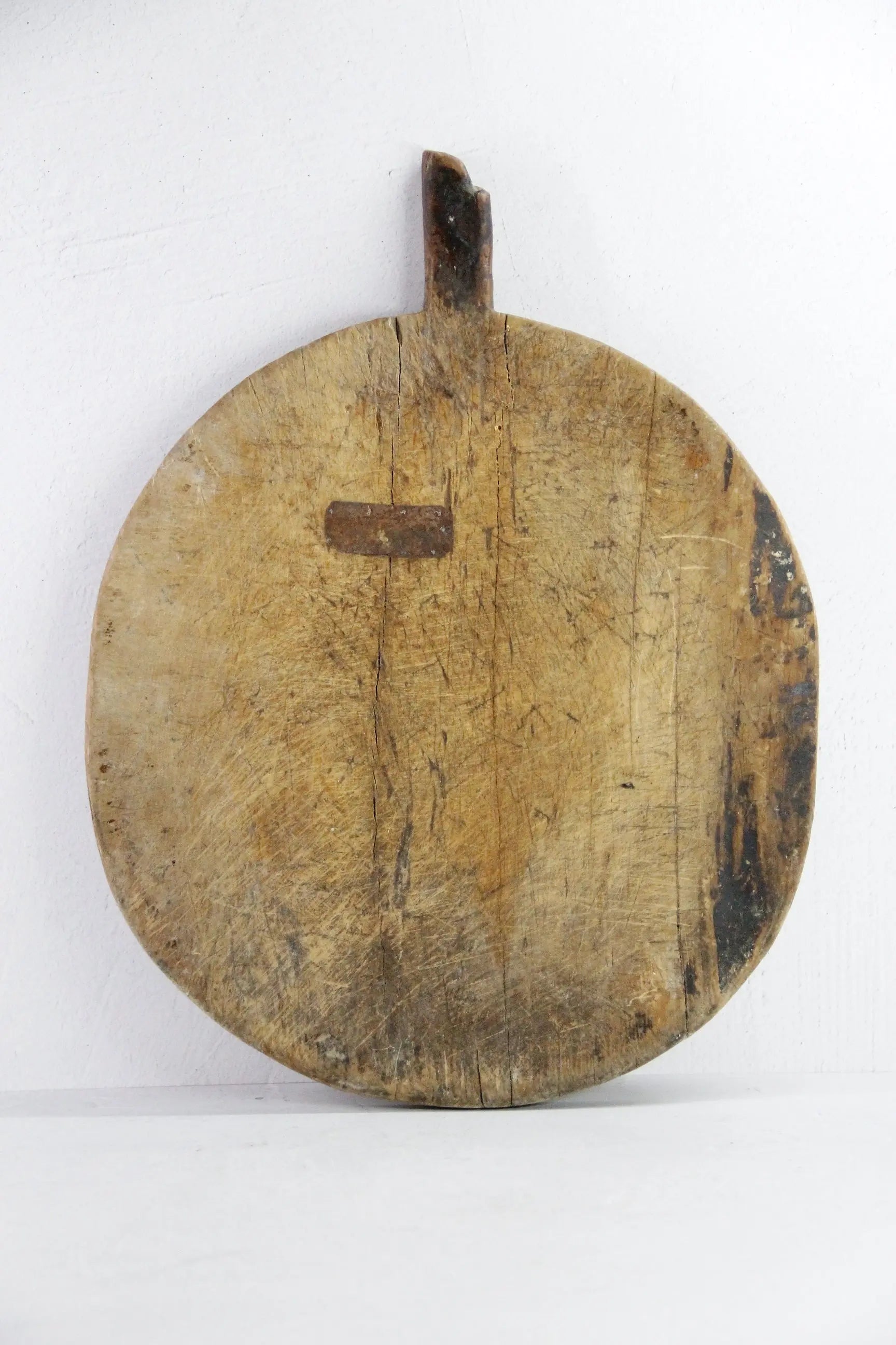Vintage Bread Board | European Round Cutting Board  Debra Hall Lifestyle