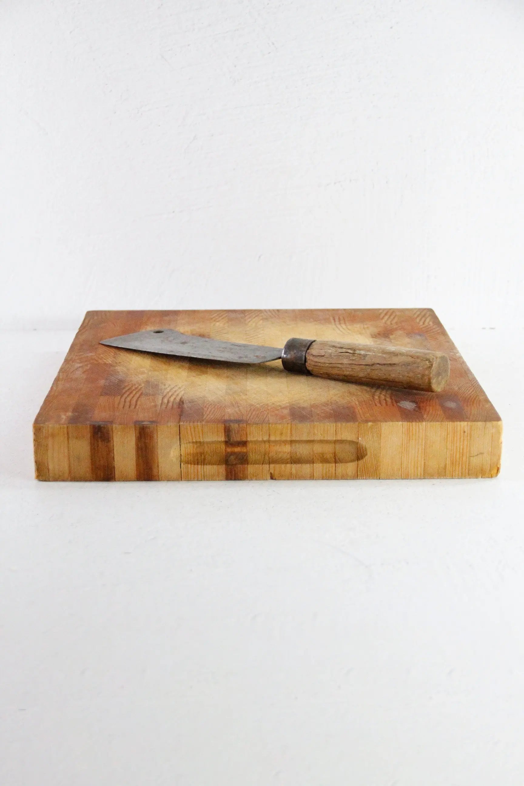 Vintage Butcher Block Cutting Board | Carving  Debra Hall Lifestyle