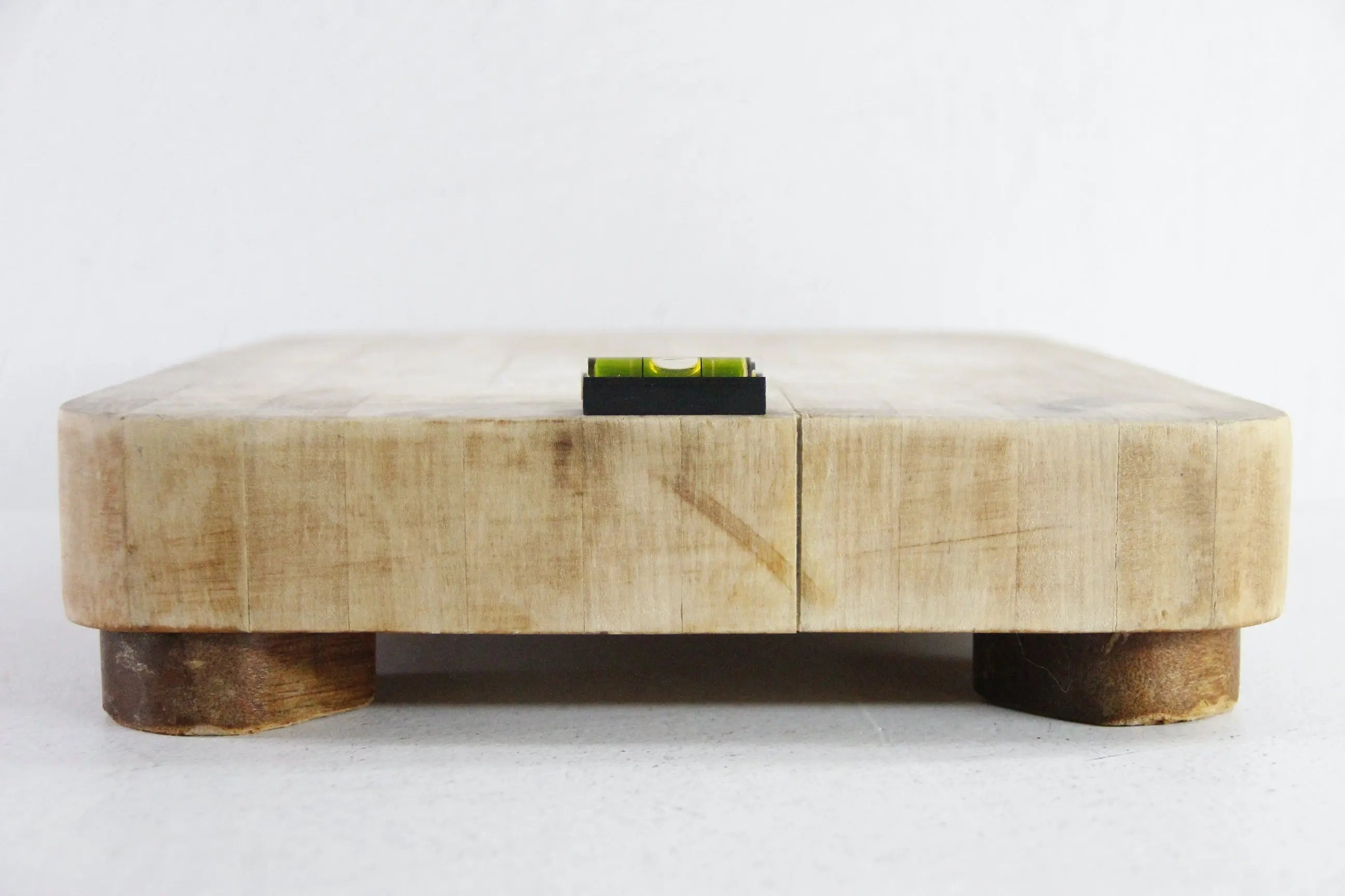 Vintage Butcher Block Cutting Board | Footed Chop Block  Debra Hall Lifestyle