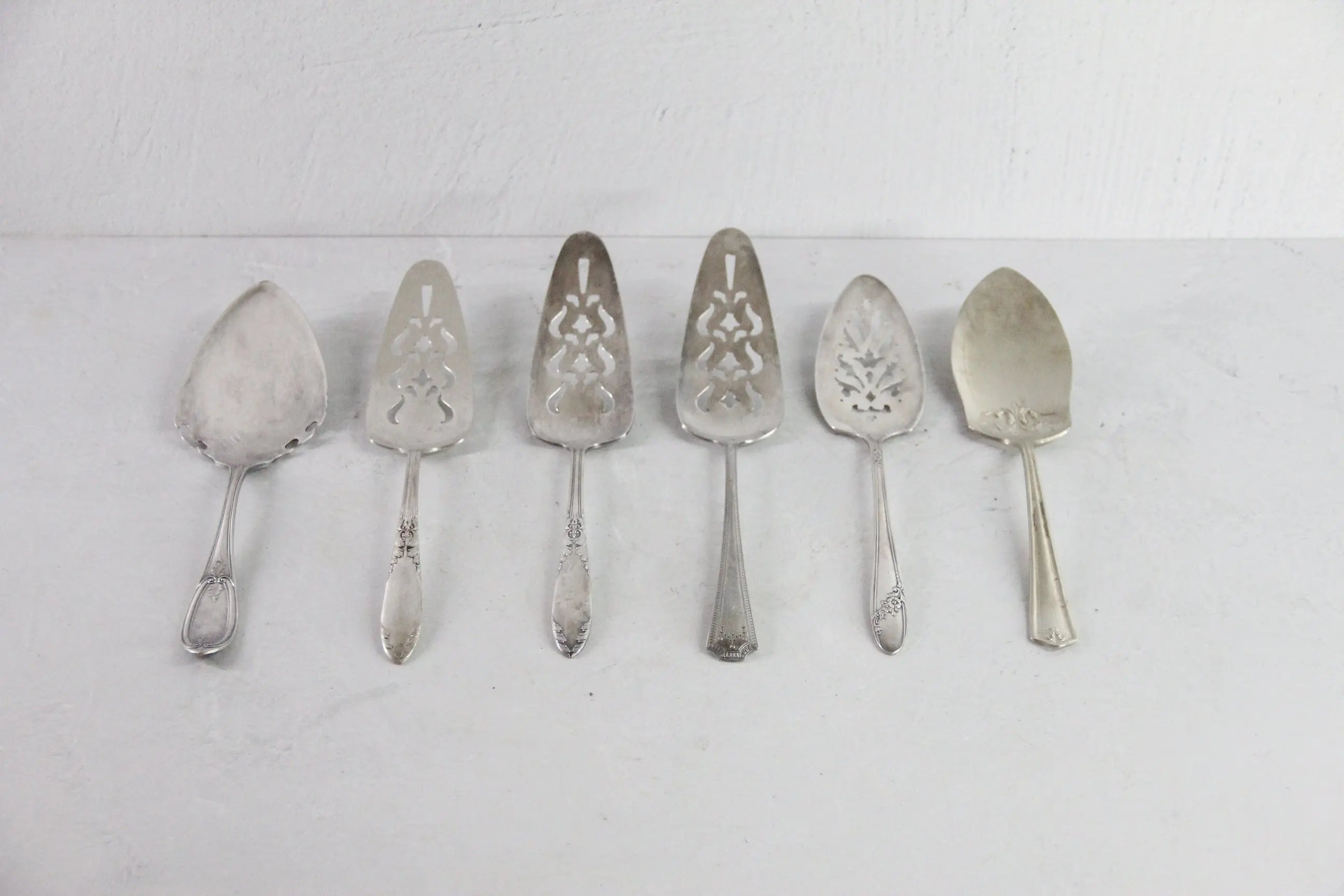 Vintage Cake Server | Silver Pie Tart Serving Utensil  Debra Hall Lifestyle