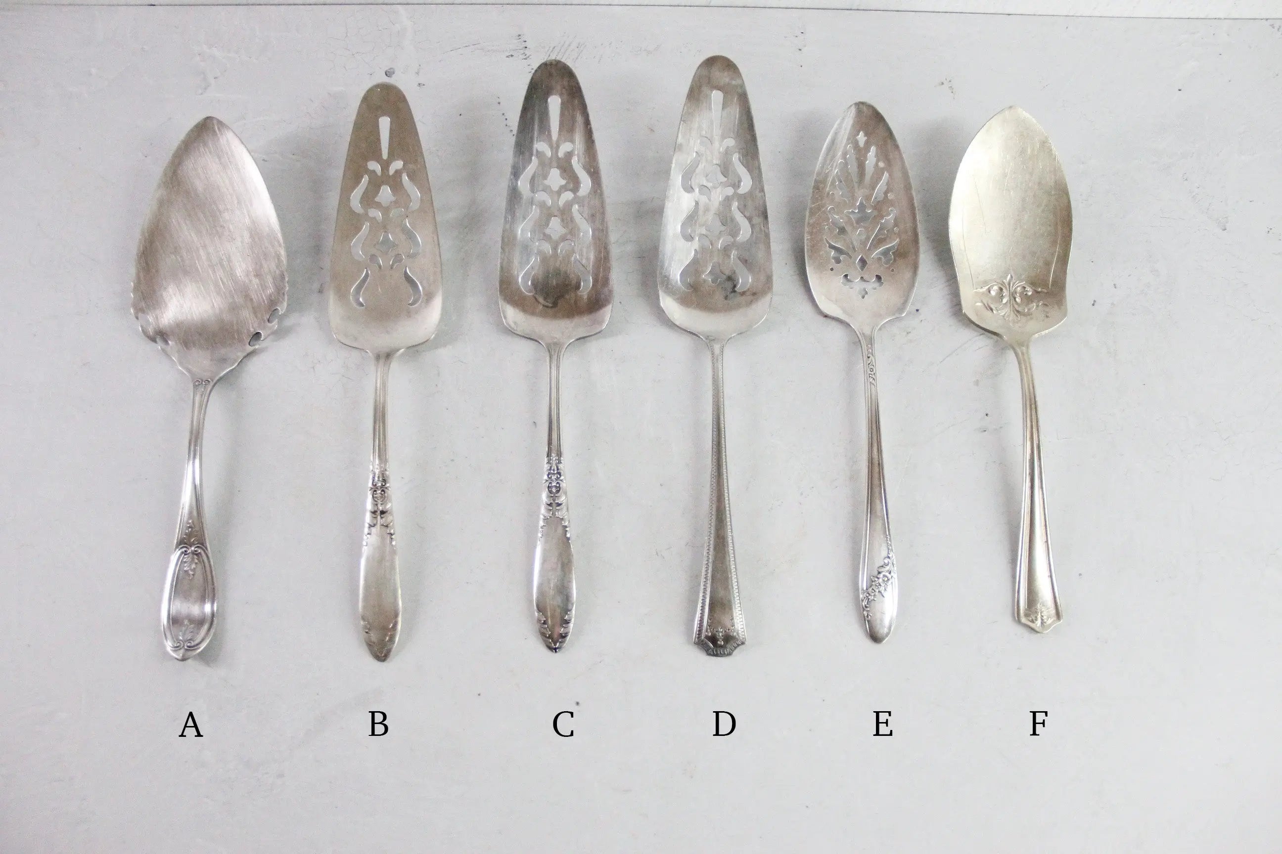Vintage Cake Server | Silver Pie Tart Serving Utensil  Debra Hall Lifestyle