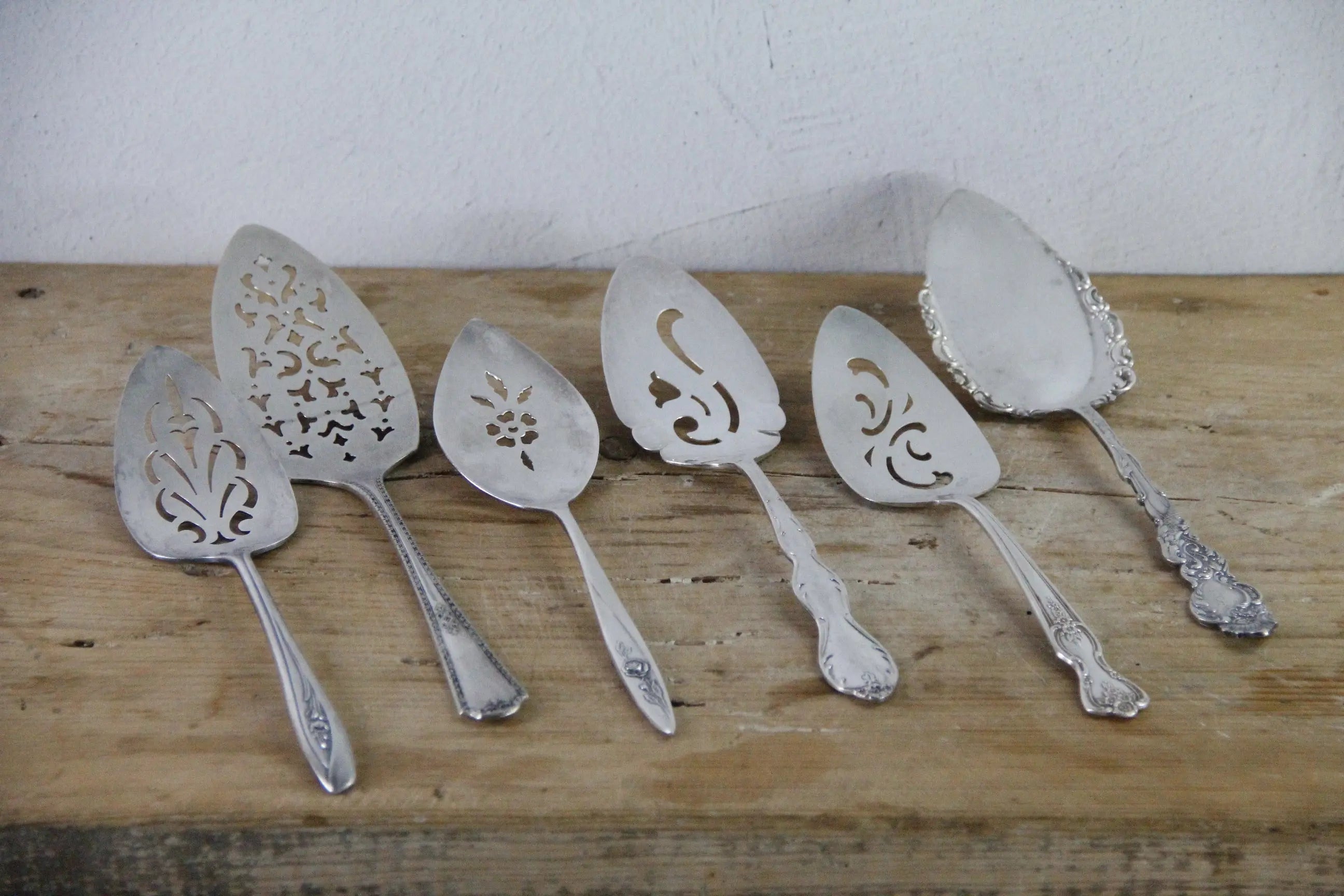 Vintage Cake Server | Silver Tart/Pie Serving Utensil