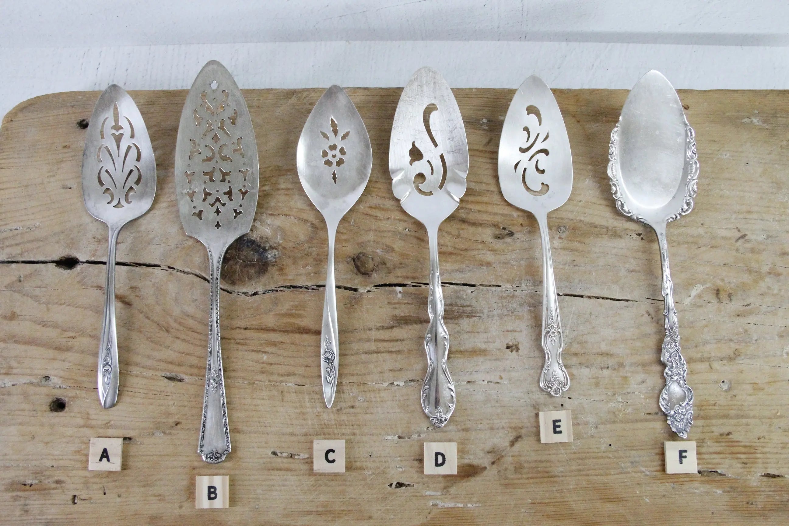 Vintage Cake Server | Silver Tart/Pie Serving Utensil