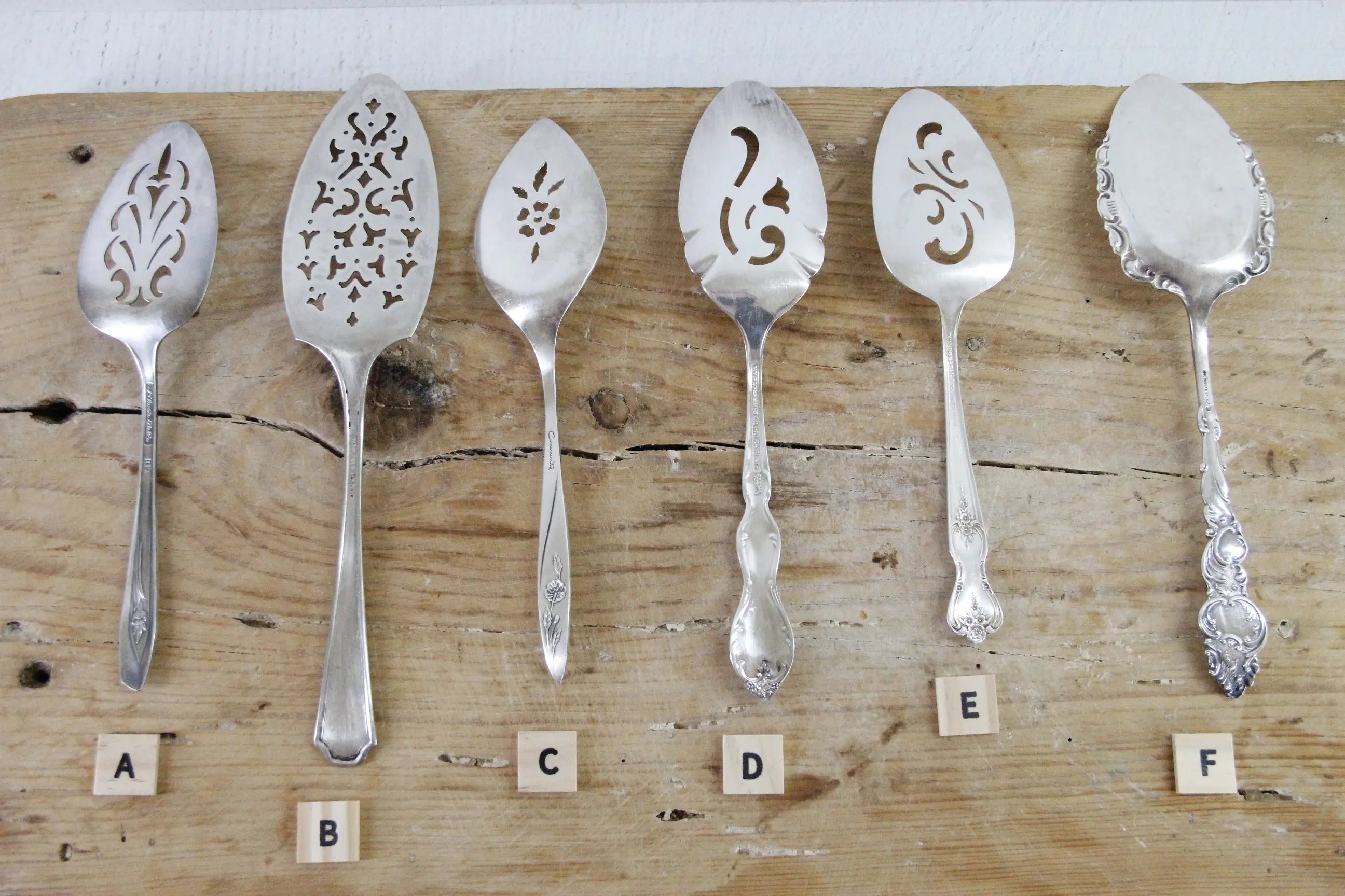 Vintage Cake Server | Silver Tart/Pie Serving Utensil