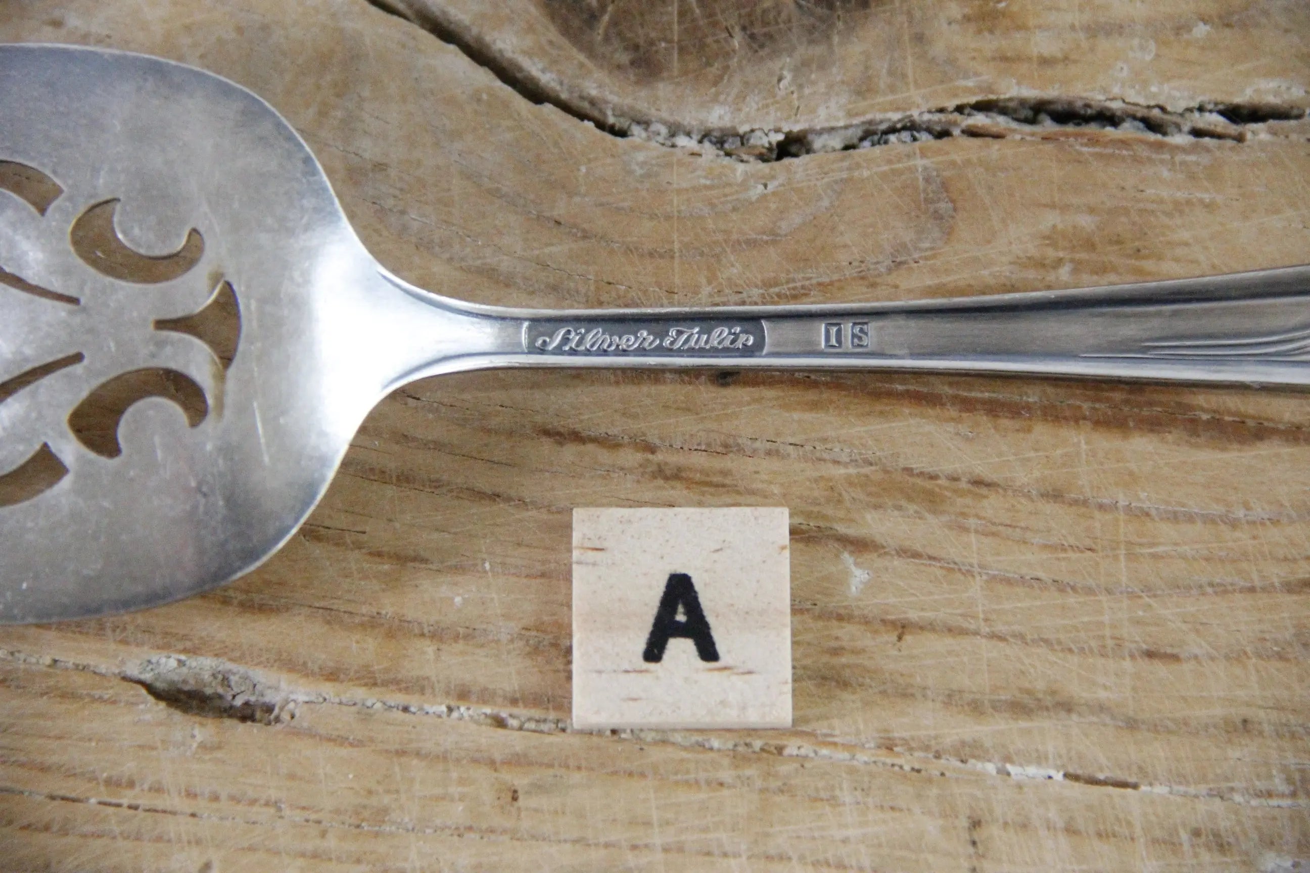 Vintage Cake Server | Silver Tart/Pie Serving Utensil