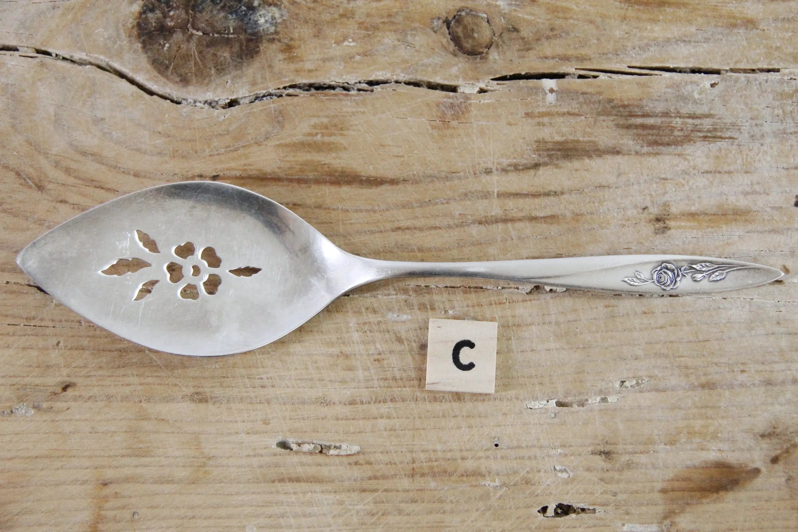 Vintage Cake Server | Silver Tart/Pie Serving Utensil