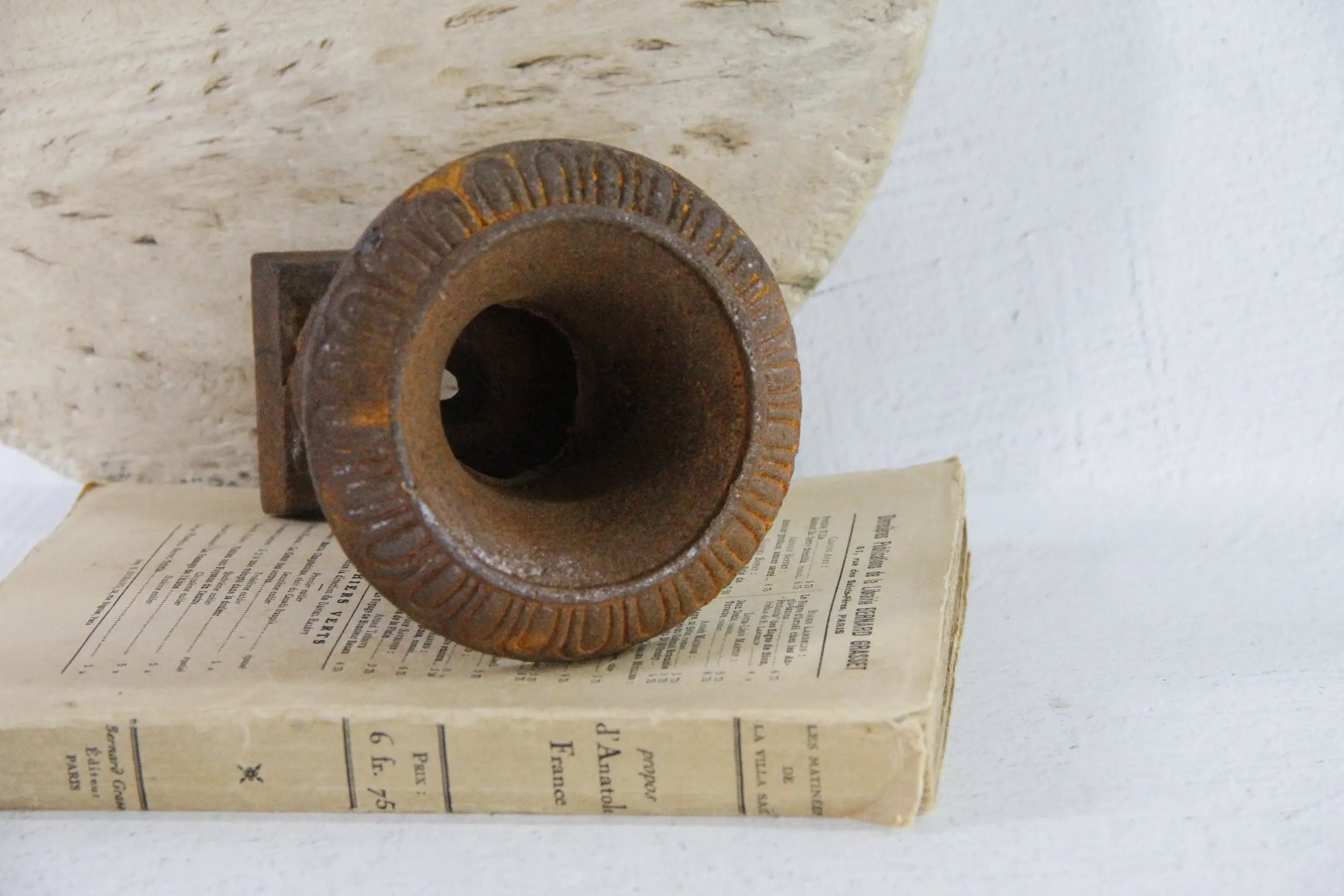 Vintage Cast Iron Urn Mini | French Style Planter