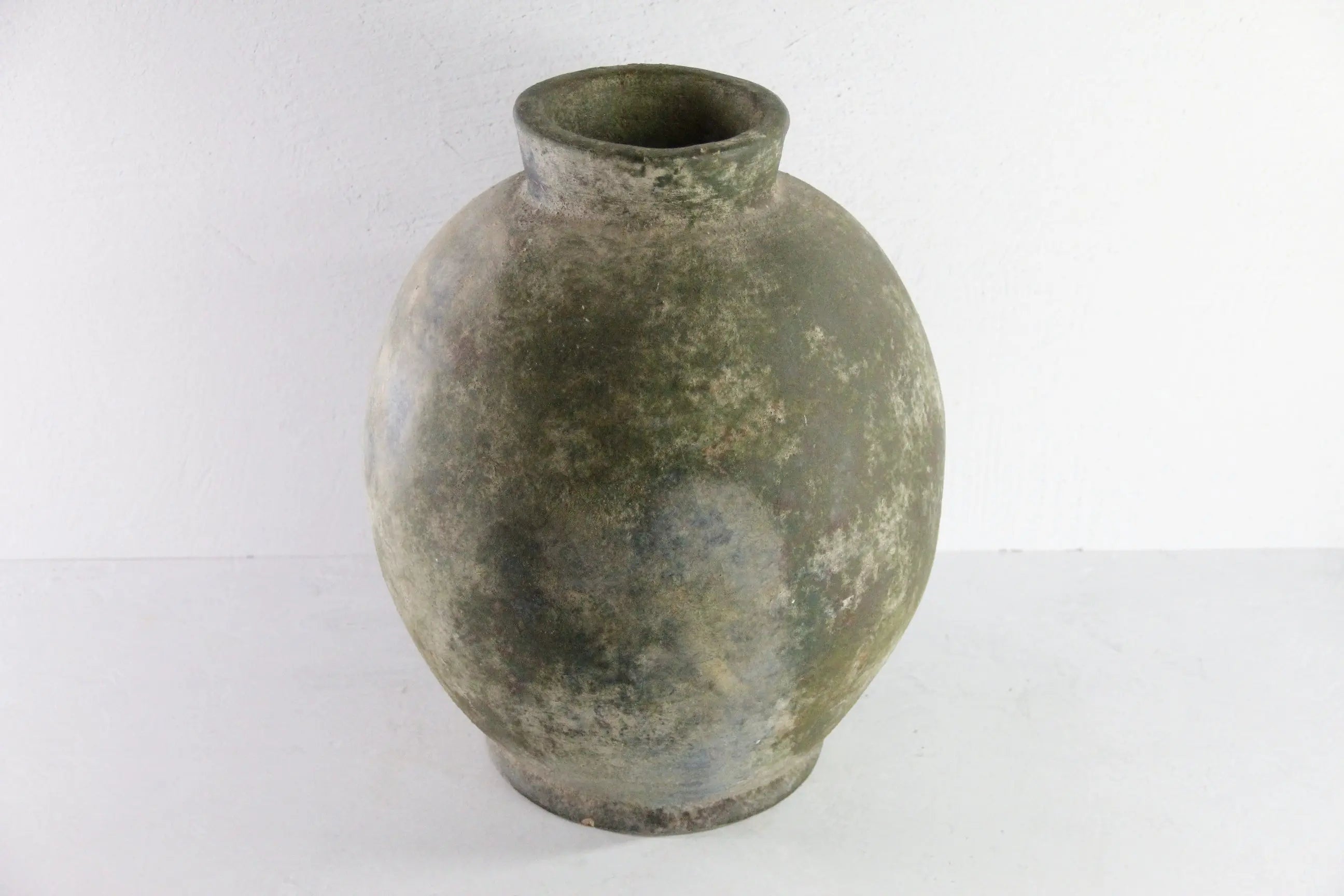 Vintage Clay Vase | Large Terracotta Vessel  Debra Hall Lifestyle