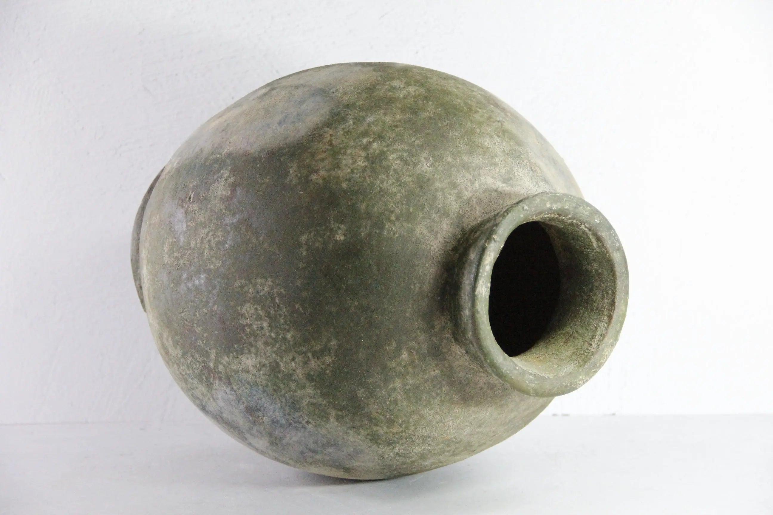 Vintage Clay Vase | Large Terracotta Vessel  Debra Hall Lifestyle