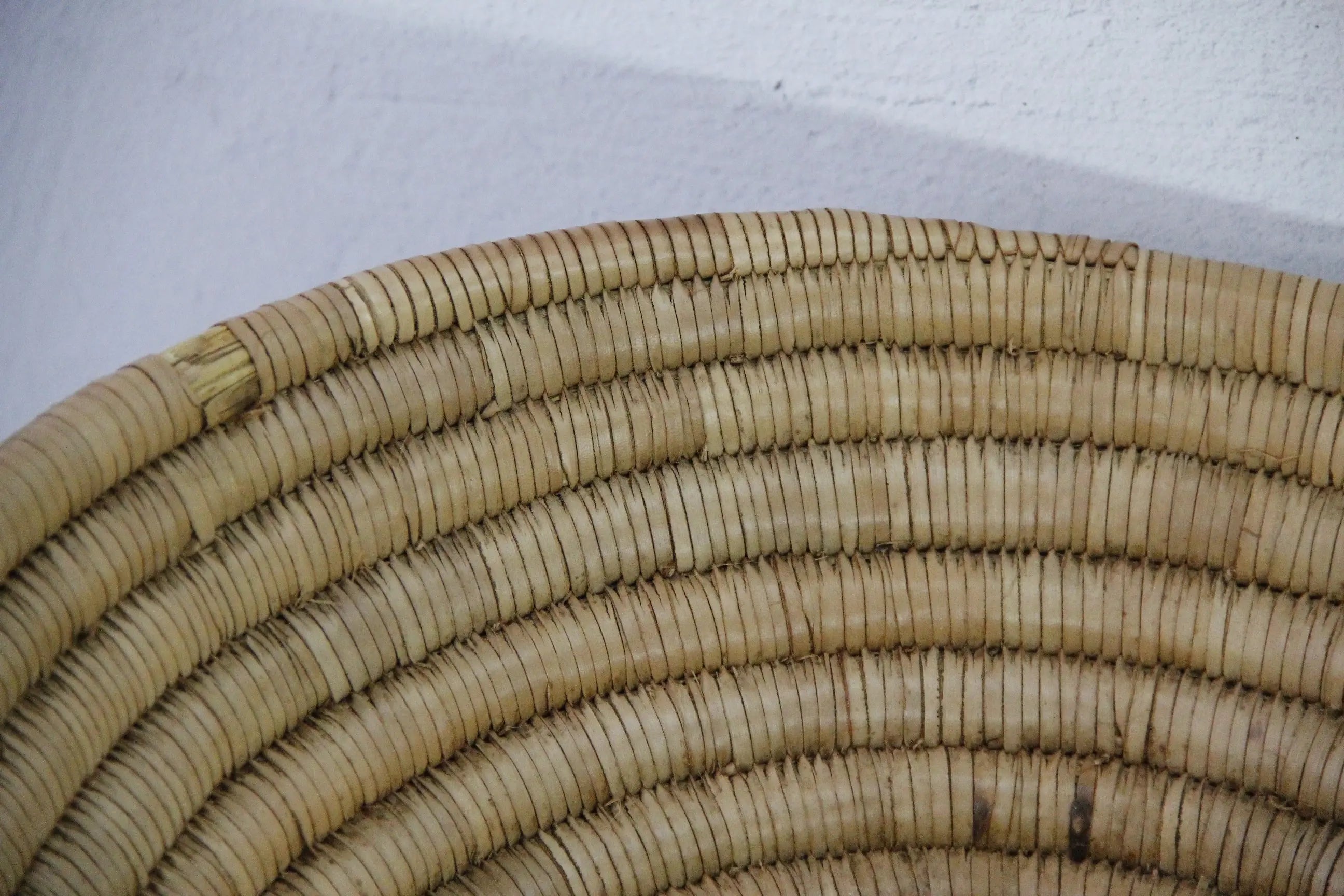 Vintage Coiled Basket  Debra Hall Lifestyle