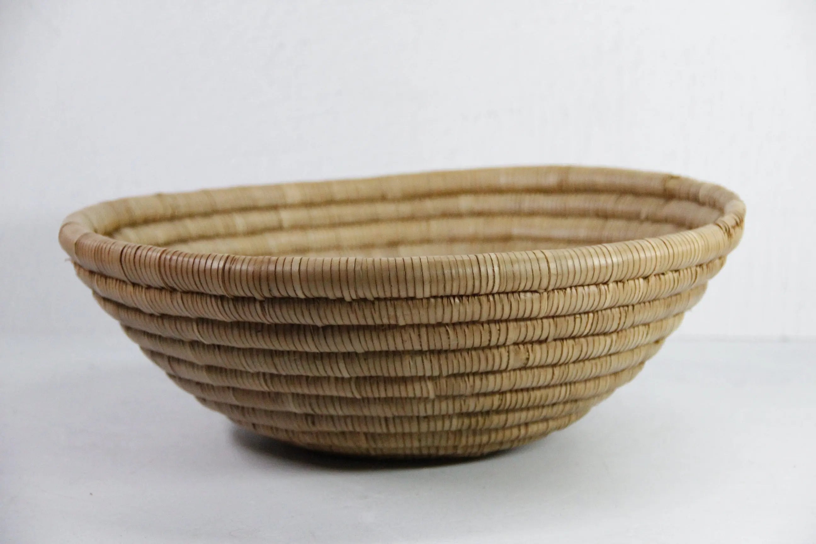 Vintage Coiled Basket  Debra Hall Lifestyle