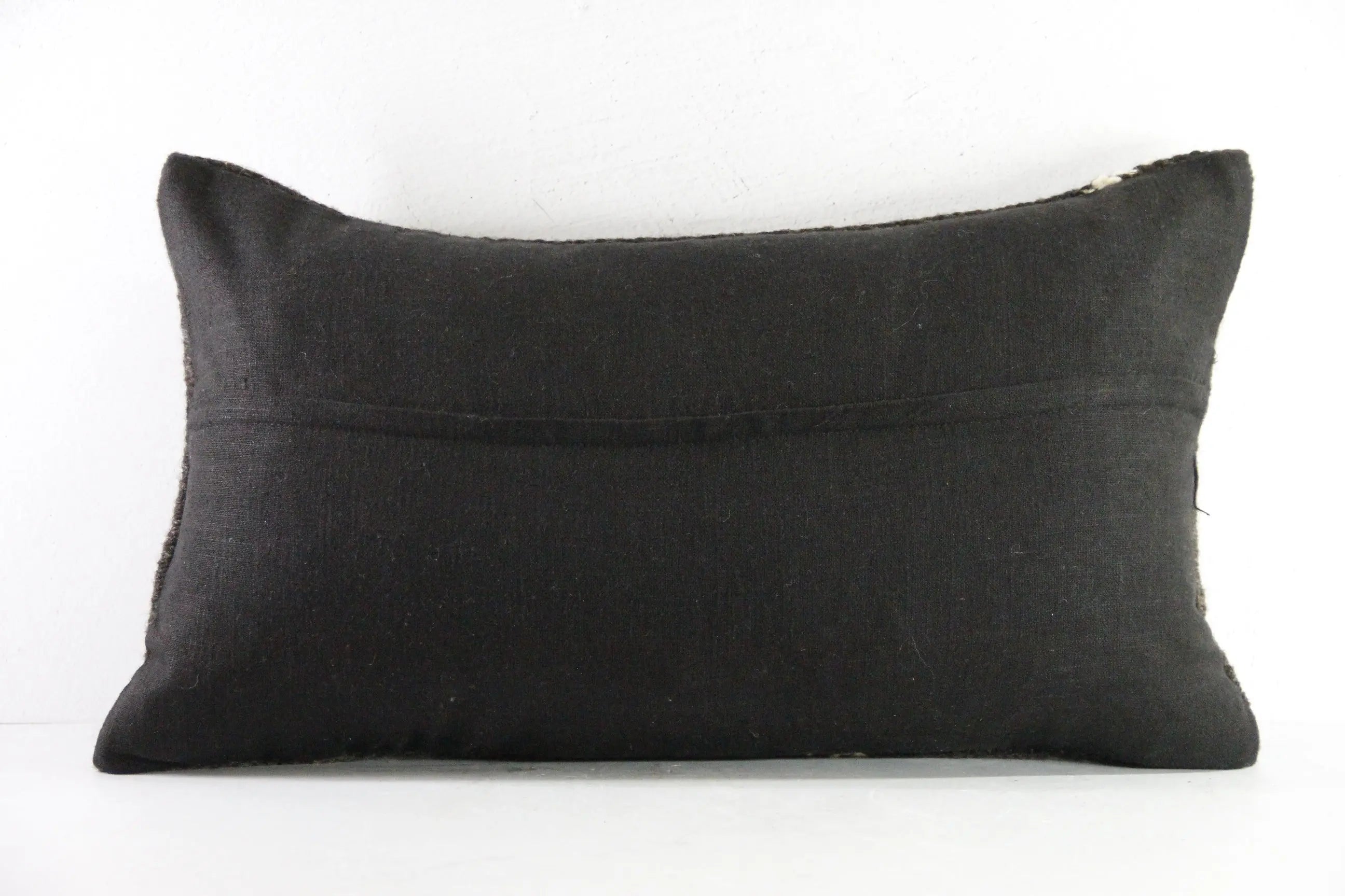 Vintage Fabric Pillow | Custom Hand Woven Wool Cover  Debra Hall Lifestyle