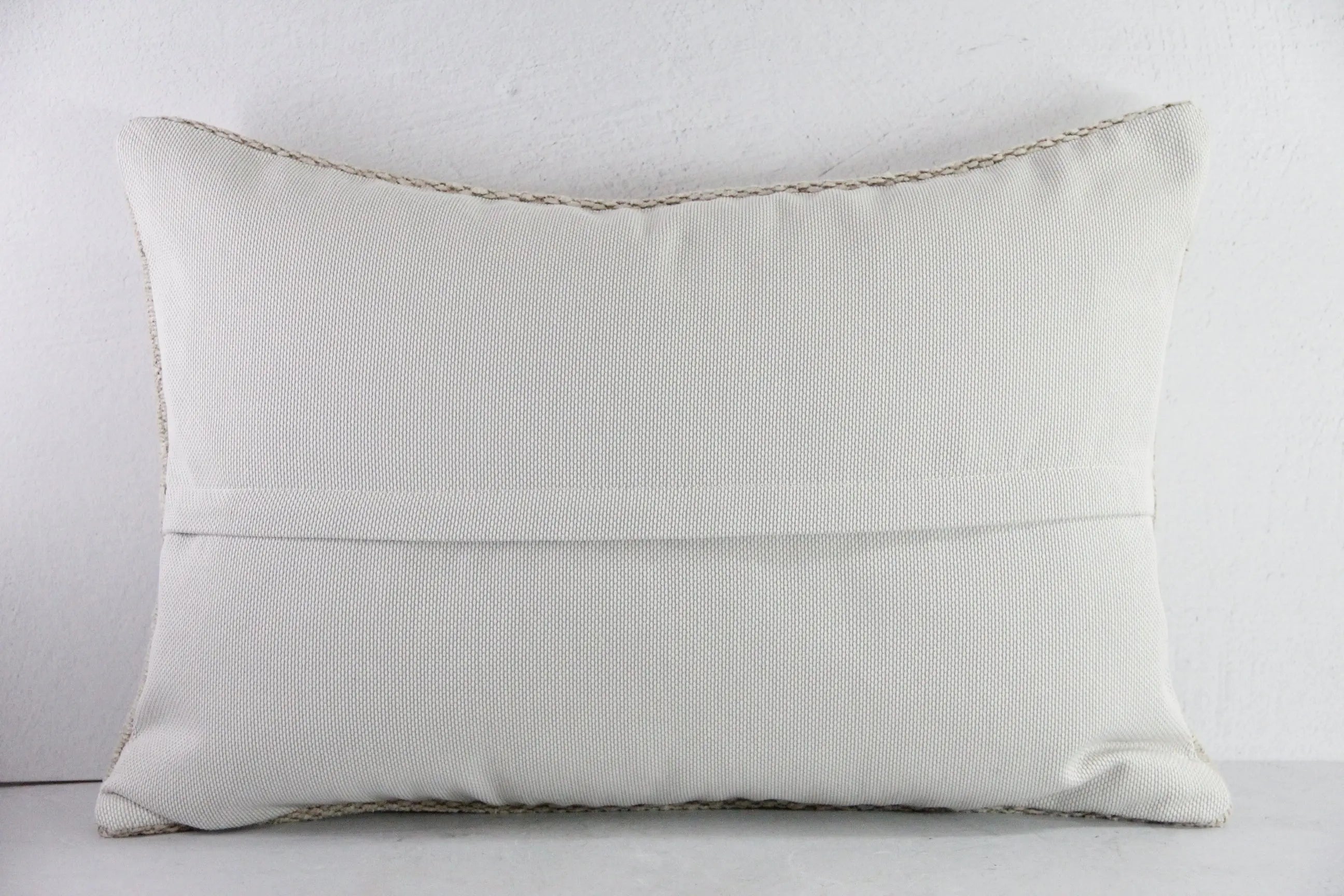 Vintage Fabric Pillow | Natural Hemp Throw Pillow Cover  Debra Hall Lifestyle