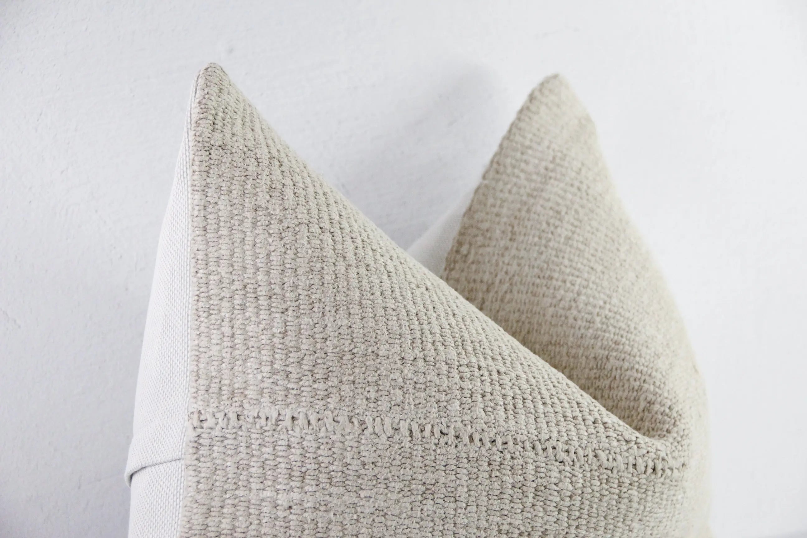 Vintage Fabric Pillow | Natural Hemp Throw Pillow Cover  Debra Hall Lifestyle