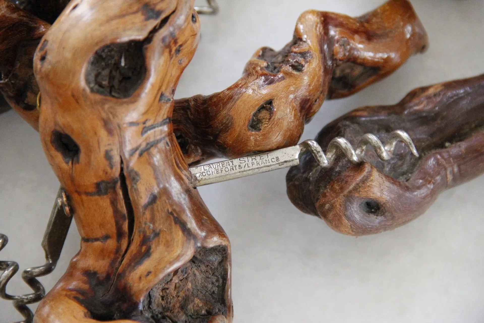 Vintage French Bottle Pull | Grapevine | Barware  Debra Hall Lifestyle