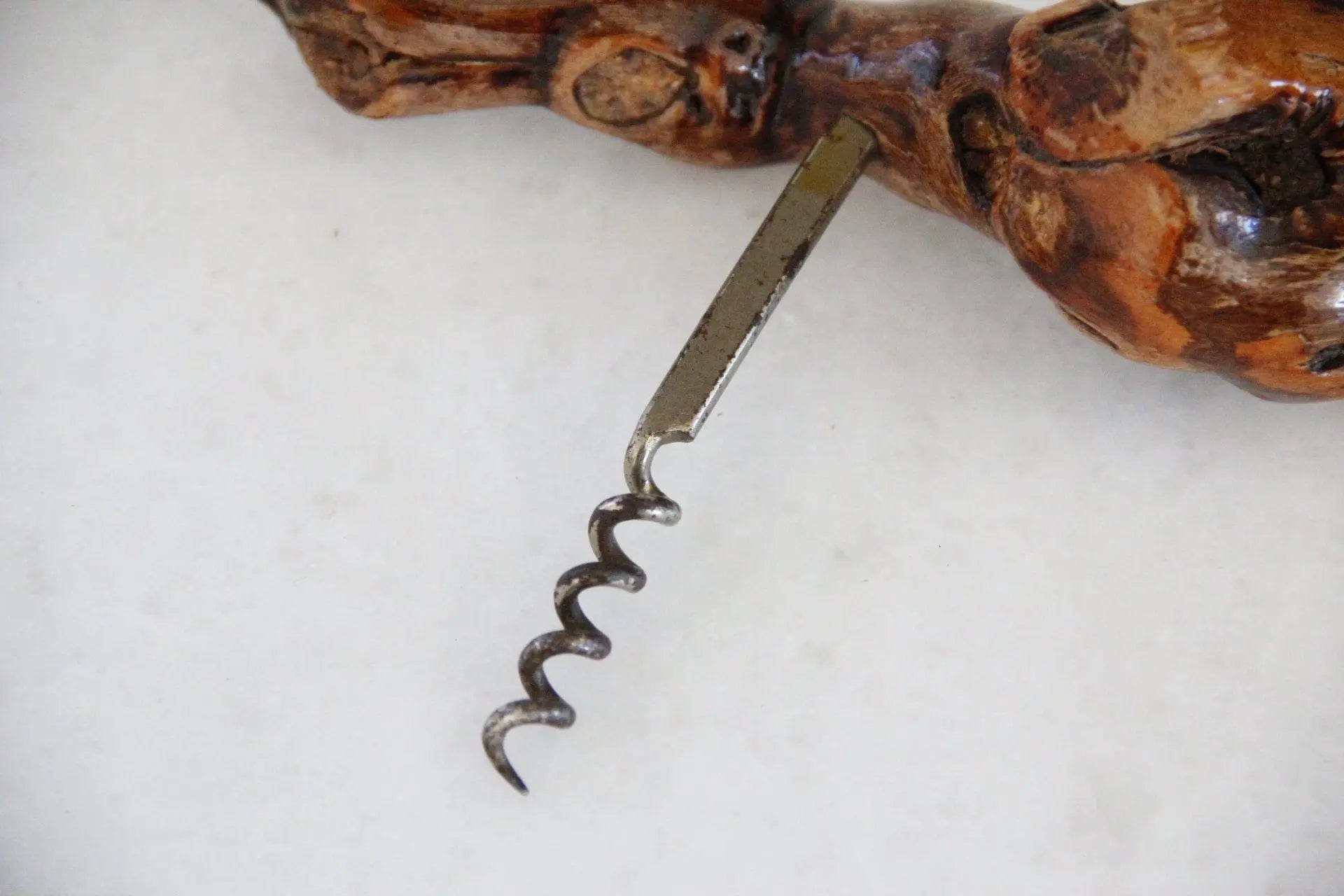 Vintage French Bottle Pull | Grapevine  Debra Hall Lifestyle