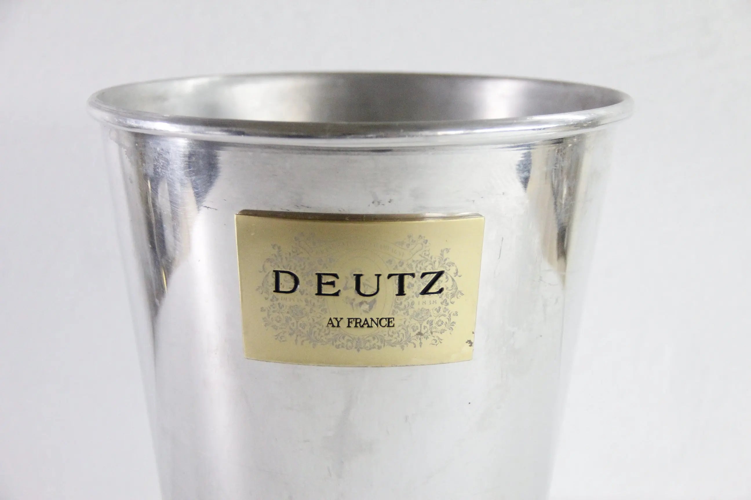 Vintage French Champagne Bucket | Duetz Angeled Chiller  Debra Hall Lifestyle