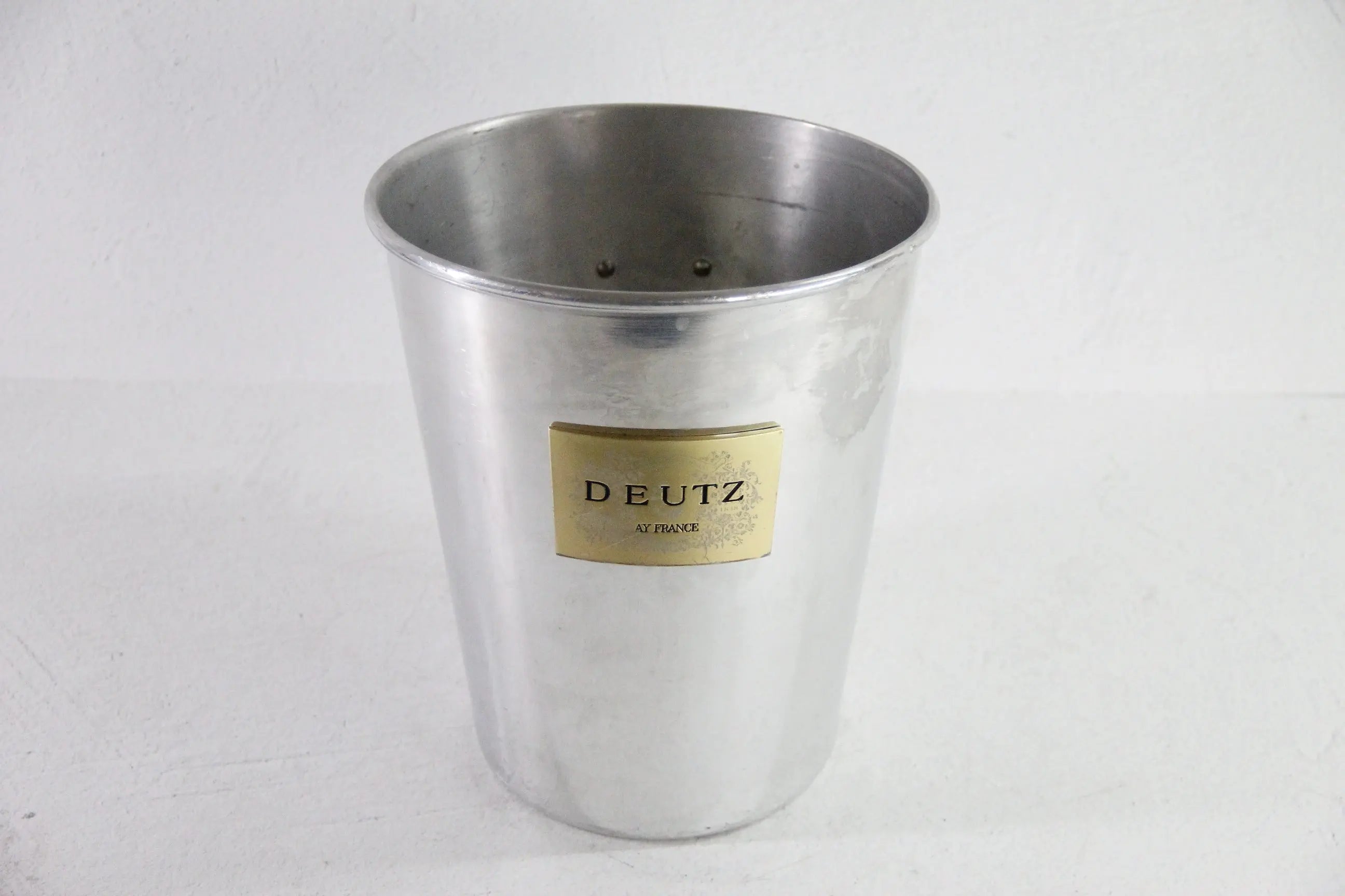 Vintage French Champagne Bucket | Duetz Angeled Chiller  Debra Hall Lifestyle