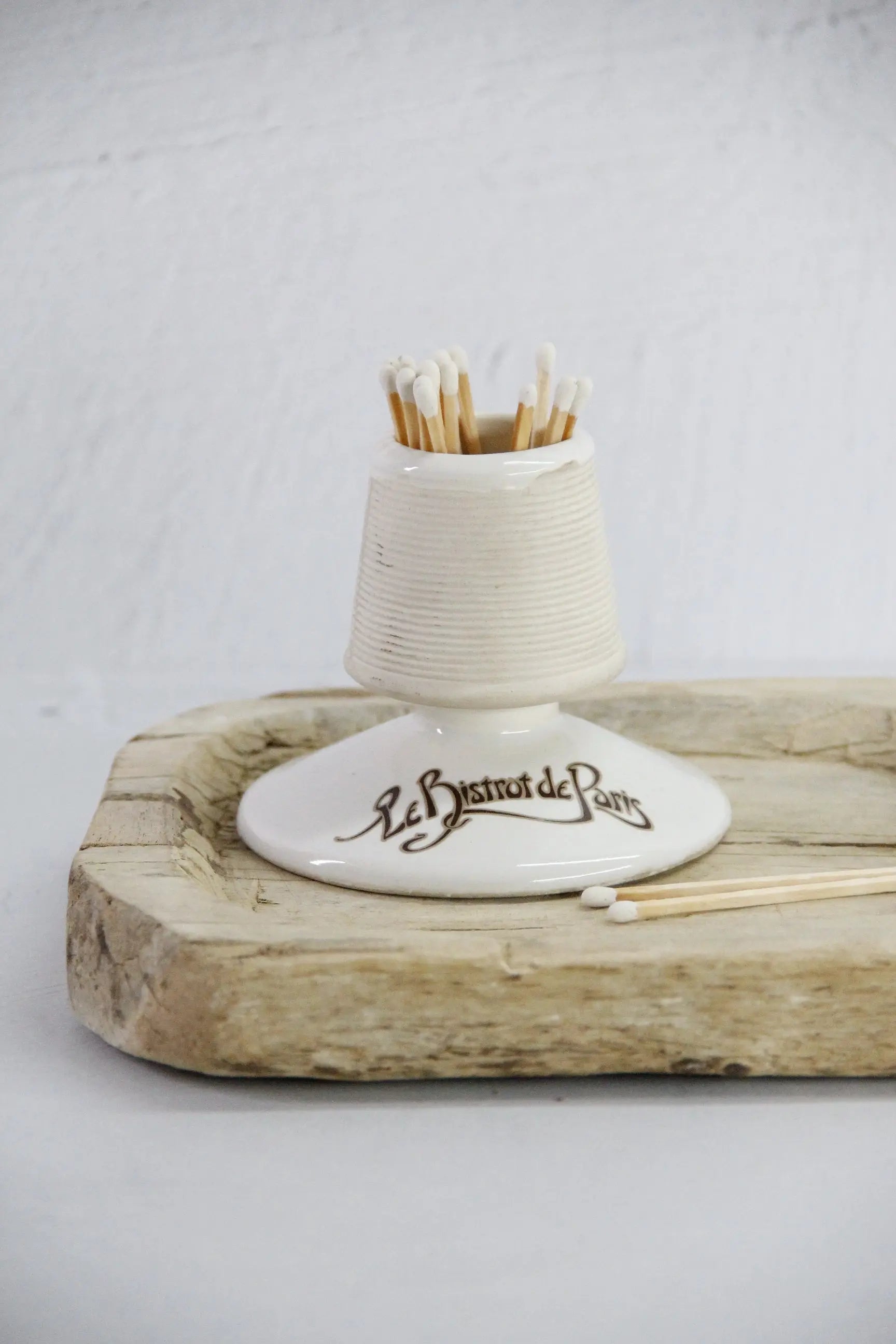 Vintage French Match Striker | Le Bistrot De Paris Ceramic  Debra Hall Lifestyle