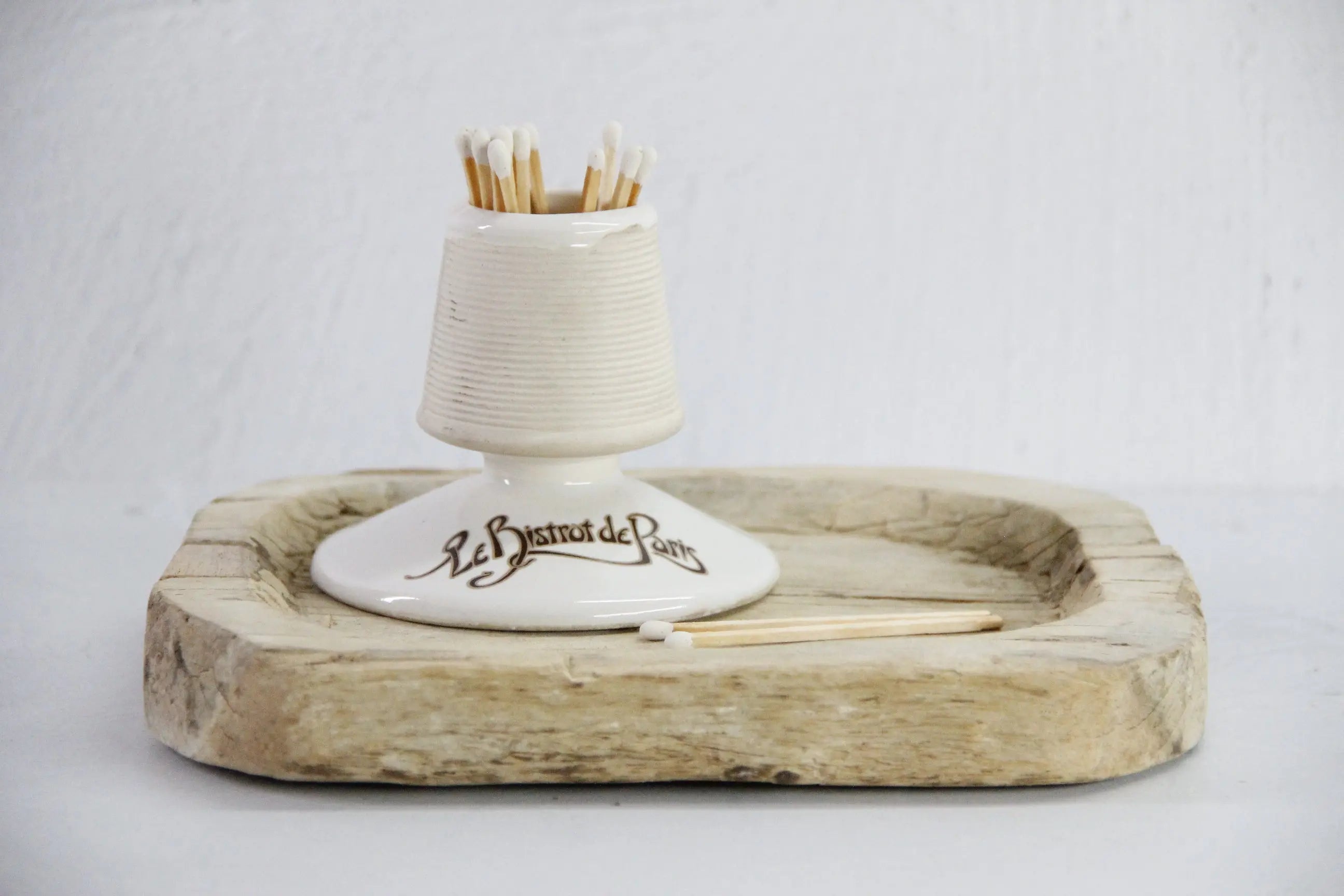 Vintage French Match Striker | Le Bistrot De Paris Ceramic  Debra Hall Lifestyle