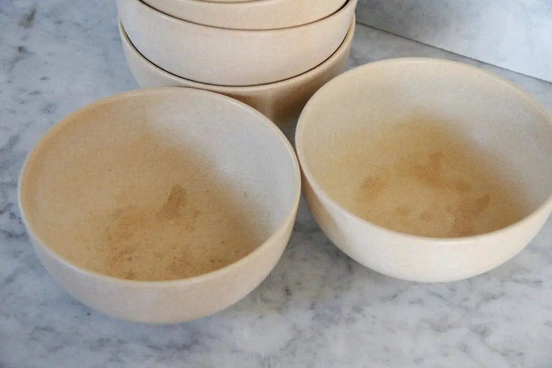 Vintage French Pottery | Bowls 6 Pcs.  Debra Hall Lifestyle