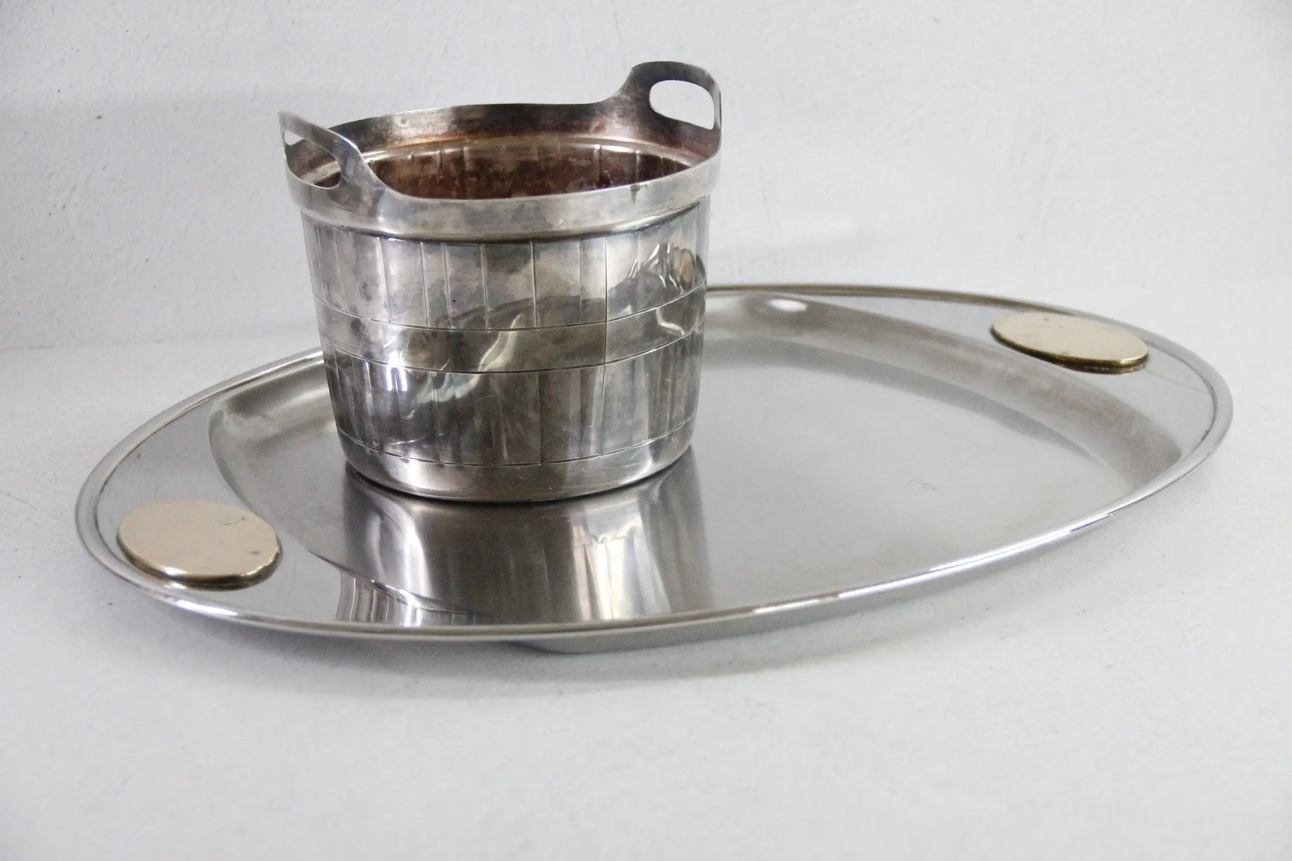 Vintage French Tray | Jean Couzon Art Deco Serving Tray  Debra Hall Lifestyle