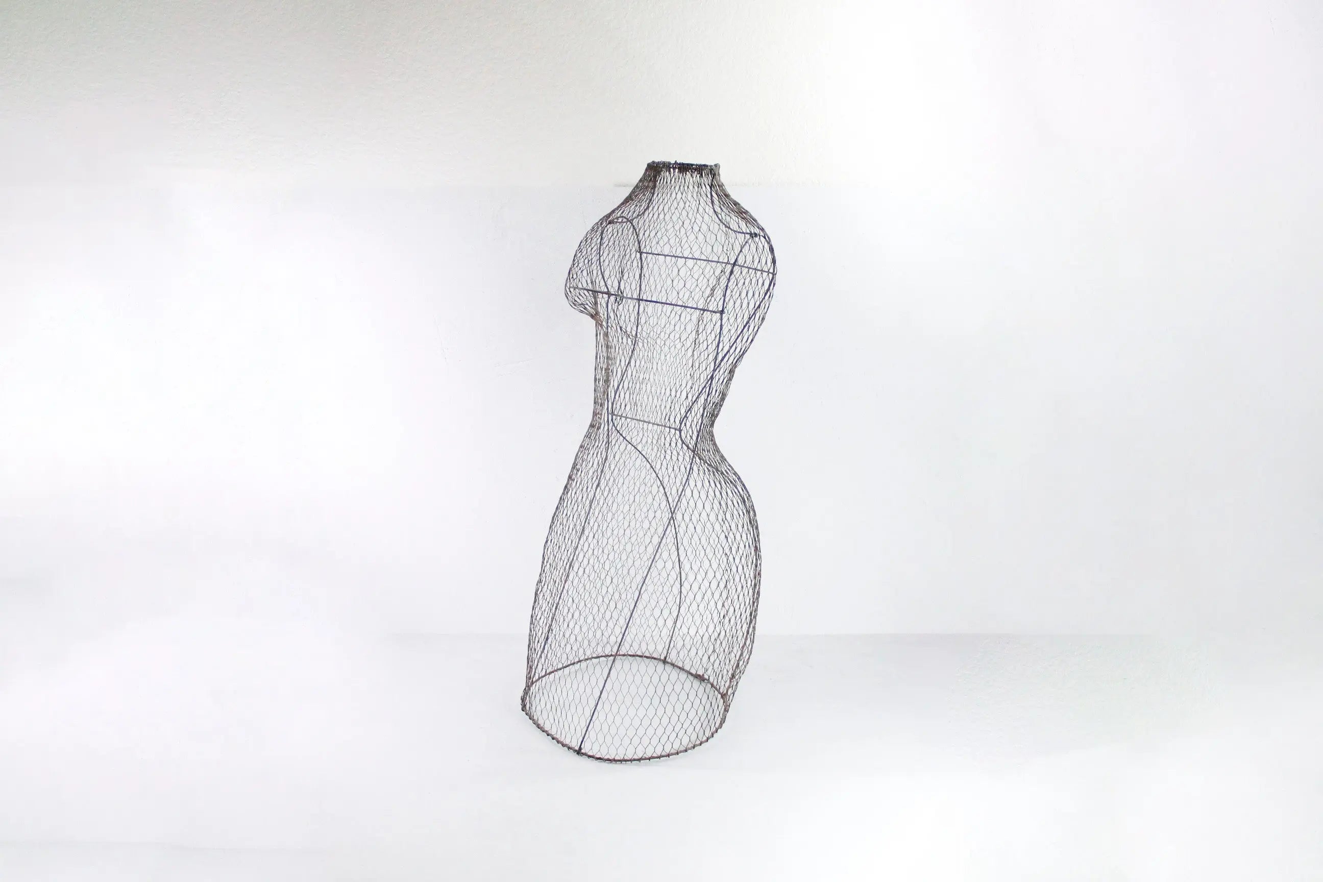 Vintage French Wire Dress Form | 1940s Store Display  Debra Hall Lifestyle