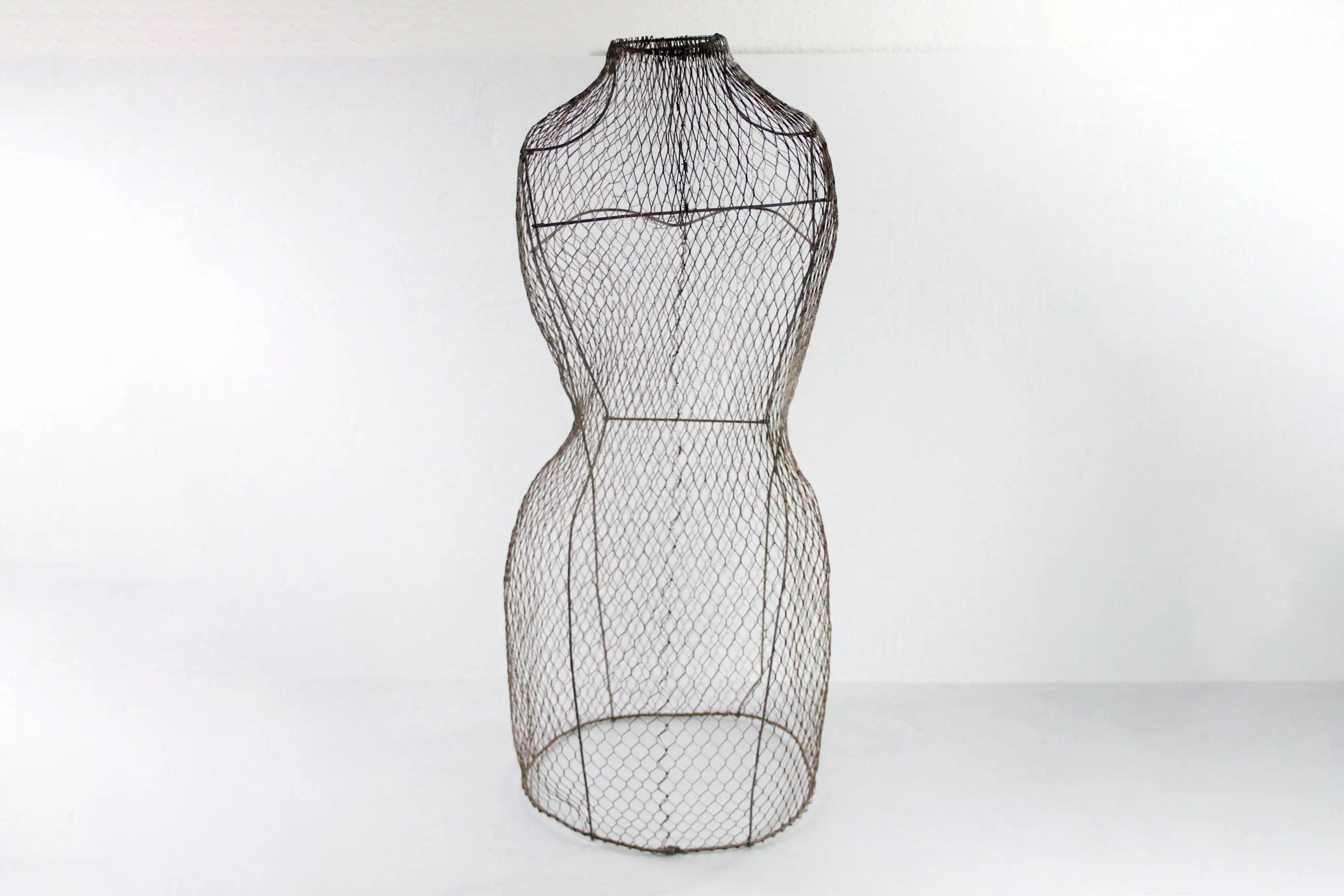 Vintage French Wire Dress Form | 1940s Store Display  Debra Hall Lifestyle