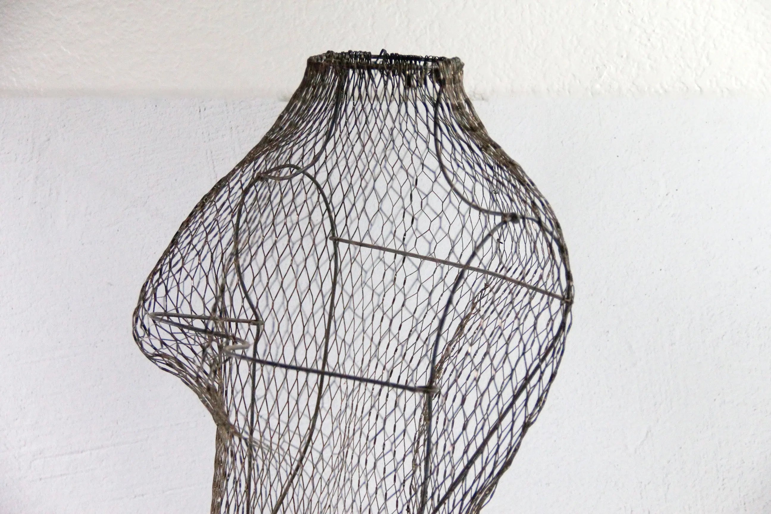 Vintage French Wire Dress Form | 1940s Store Display  Debra Hall Lifestyle