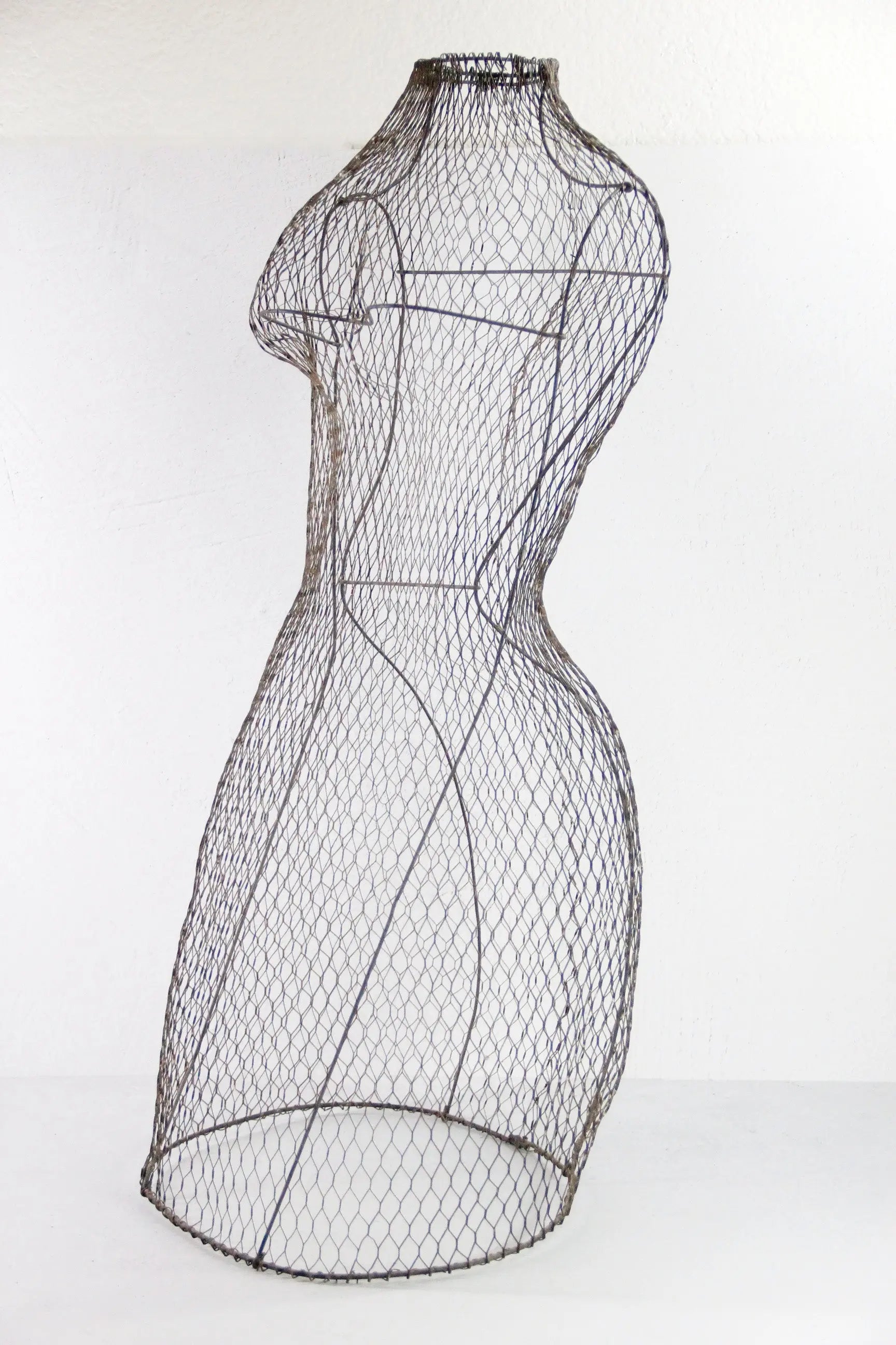 Vintage French Wire Dress Form | 1940s Store Display  Debra Hall Lifestyle