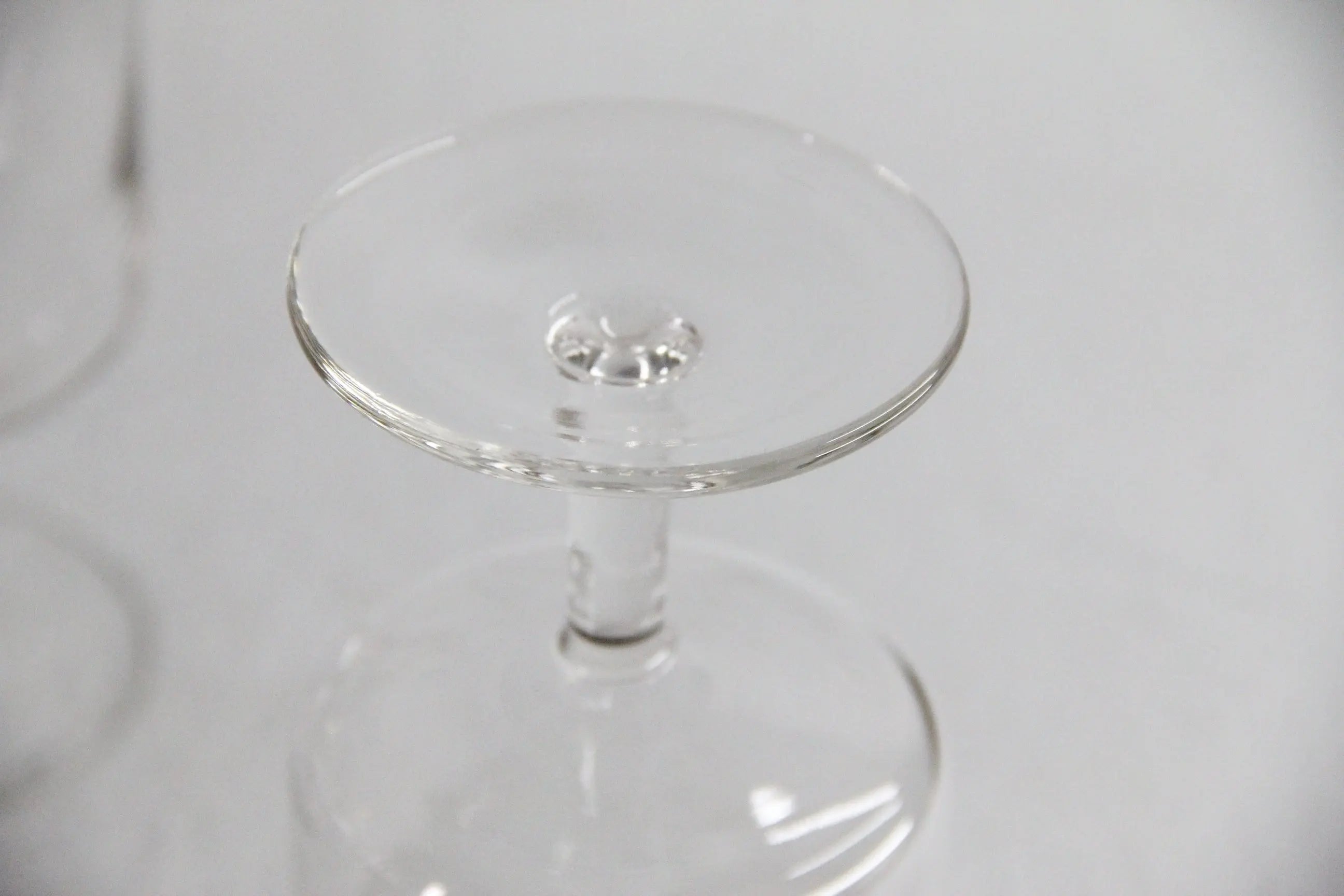 Vintage Gold Rim Glassware | Midcentury Wine Goblet  Debra Hall Lifestyle