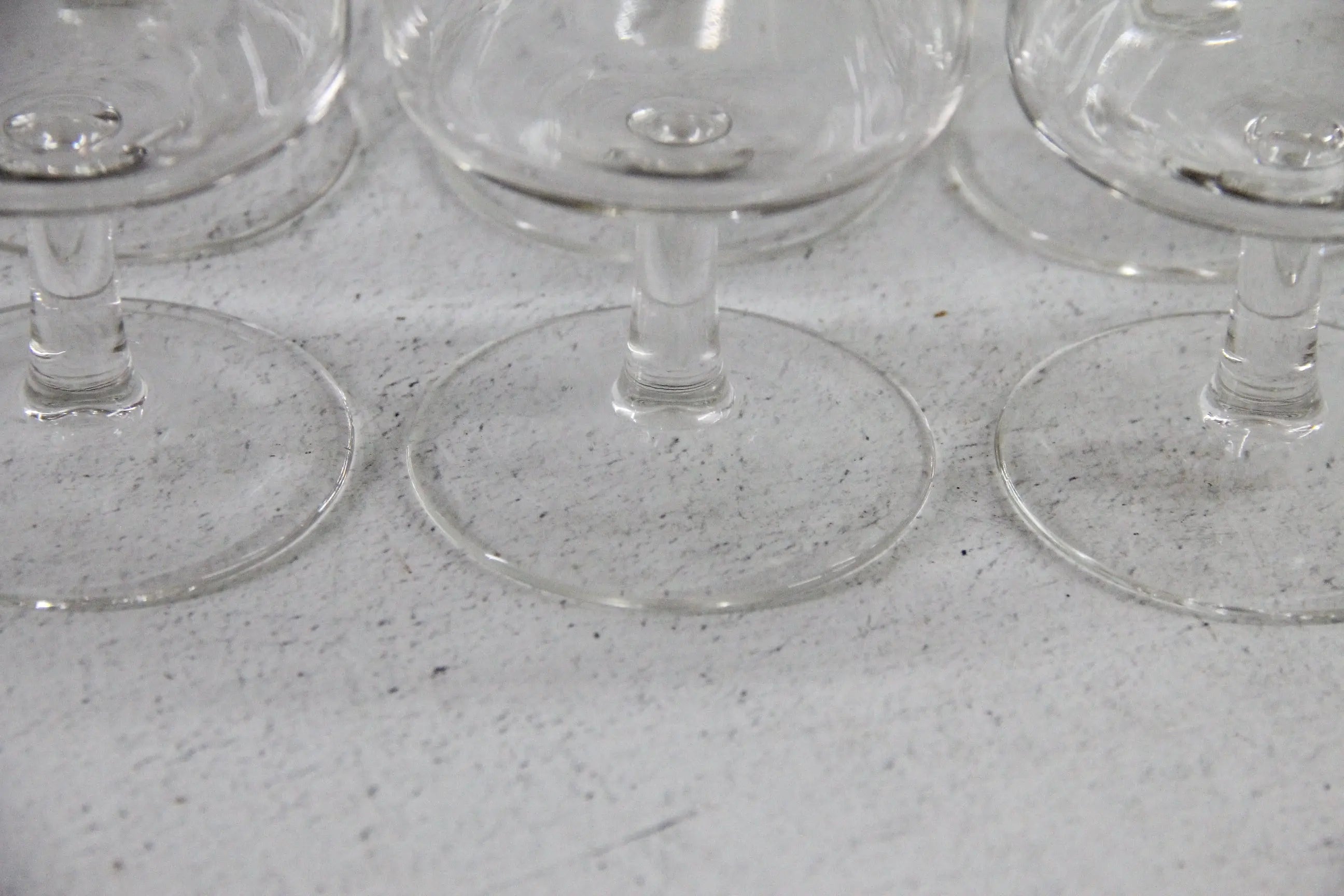 Vintage Gold Rim Glassware | Midcentury Wine Goblet  Debra Hall Lifestyle