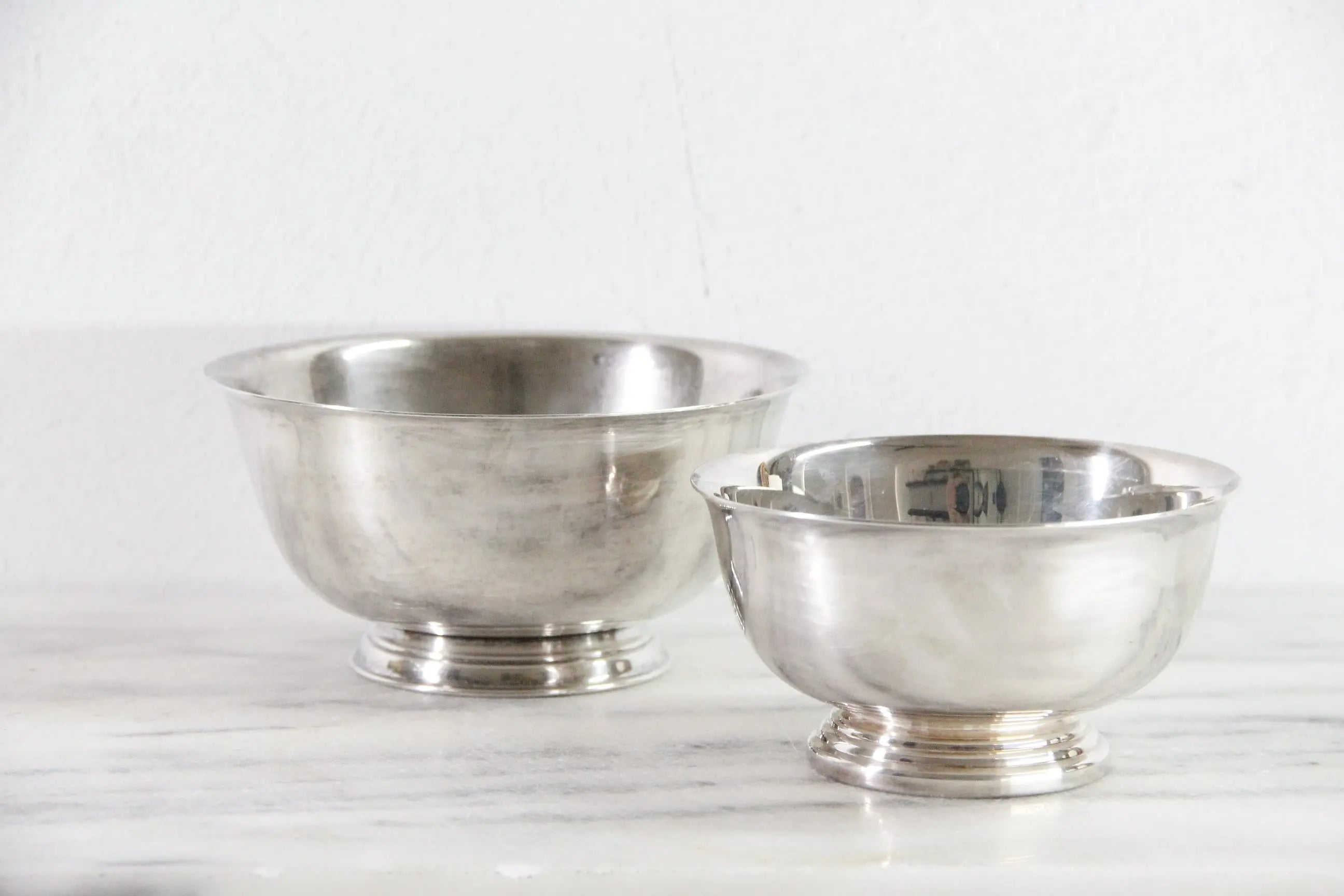 Vintage Gorham Silver Bowl | Footed Classic Pedestal Style