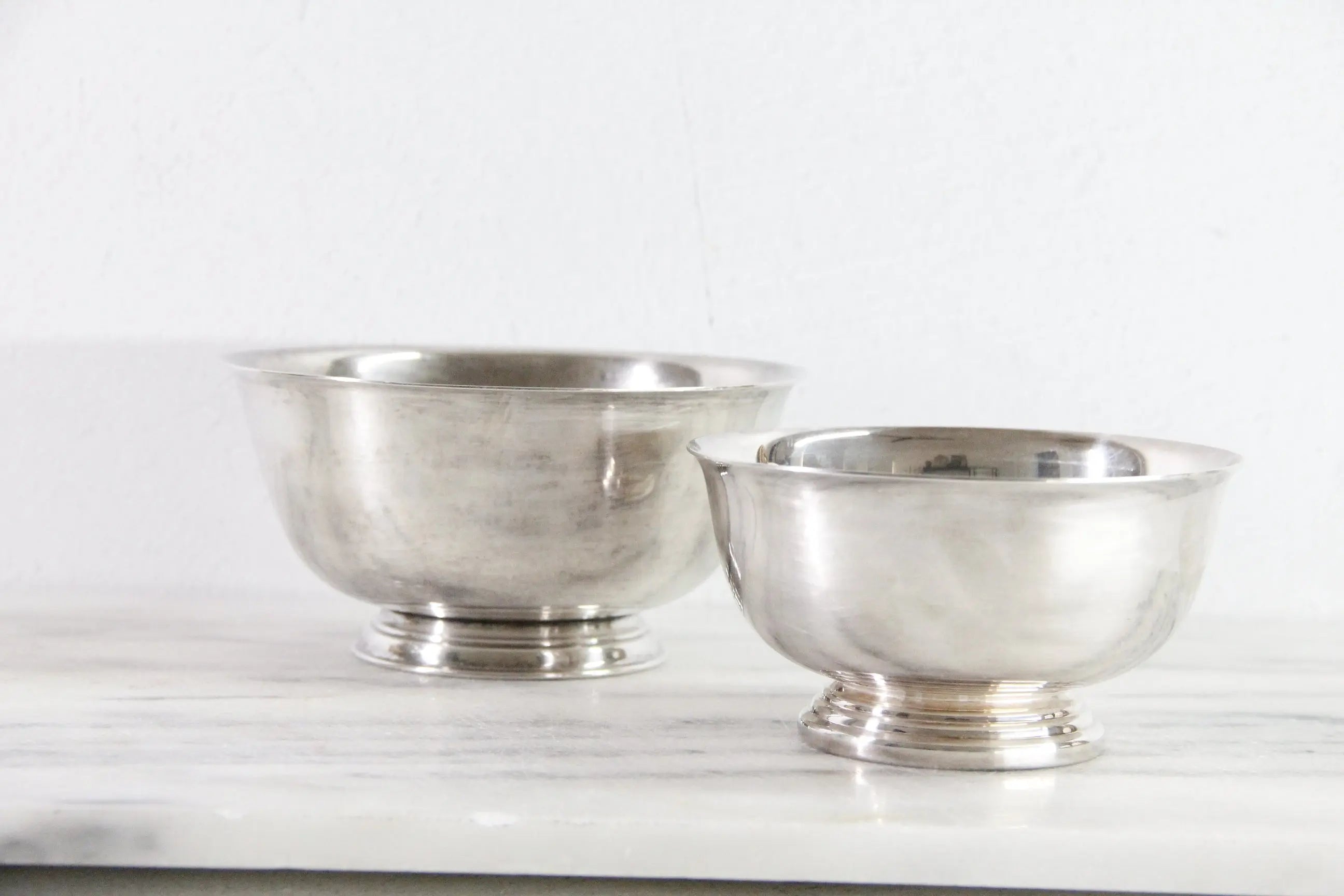 Vintage Gorham Silver Bowl | Footed Classic Pedestal Style